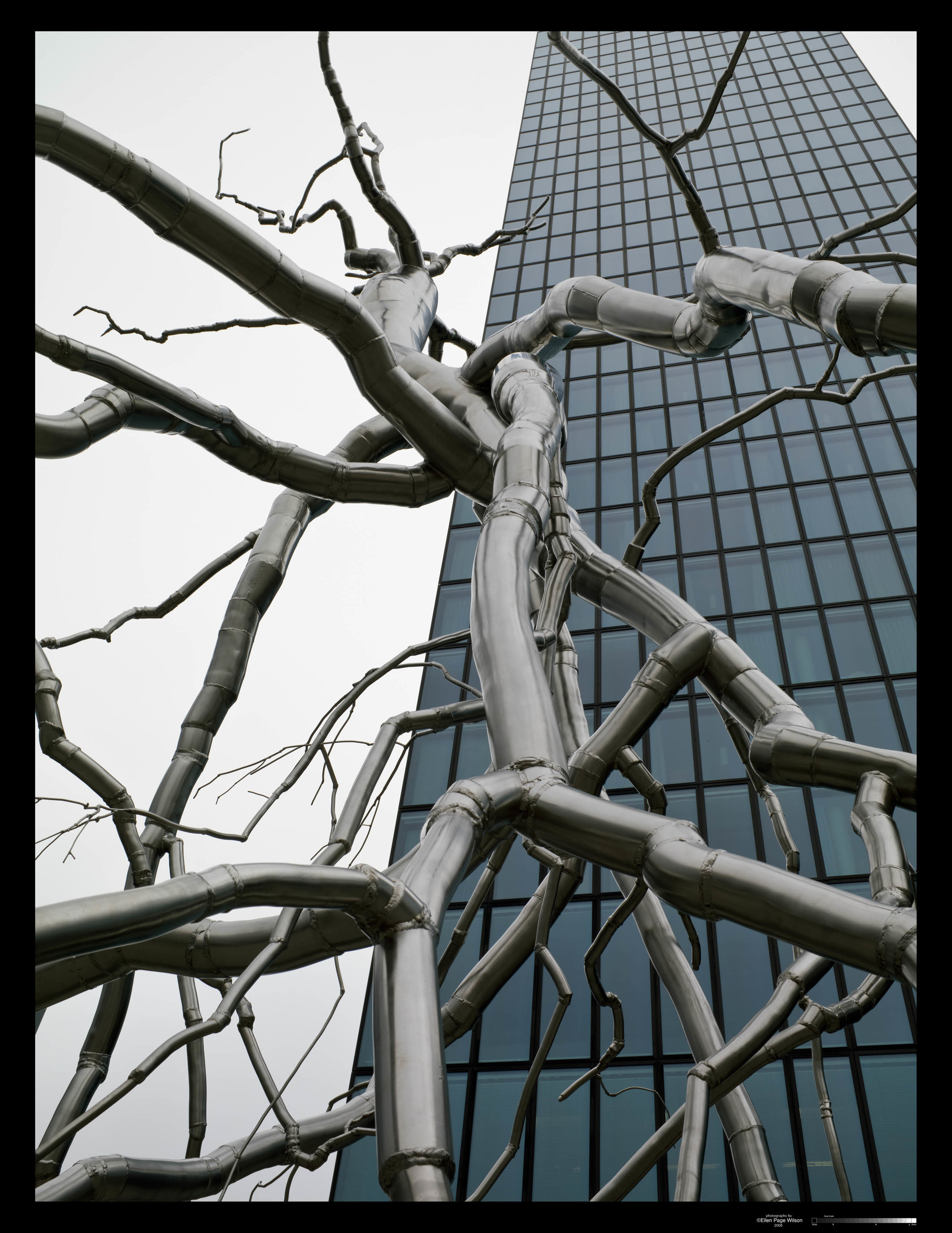  Inversion, 2008, Stainless steel, 42 x 35 feet   Inversion&nbsp;  was originally created for the Public Art Projects for Art Basel 39, Basel, Switzerland 2008 and then exhibited at Den Haag Sculptuur 2008, The Hague. &nbsp;  Inversion  &nbsp;is the 