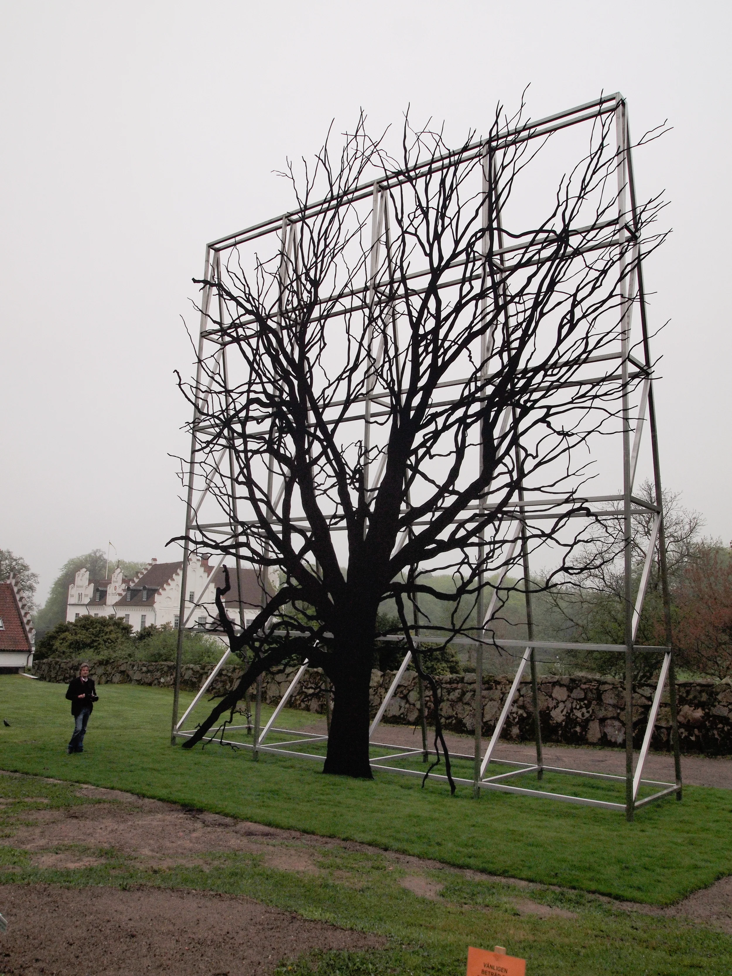 Facade/Billboard, 2010, Edition 1 of 2, stainless steel, 47 x 40 x 8 feet