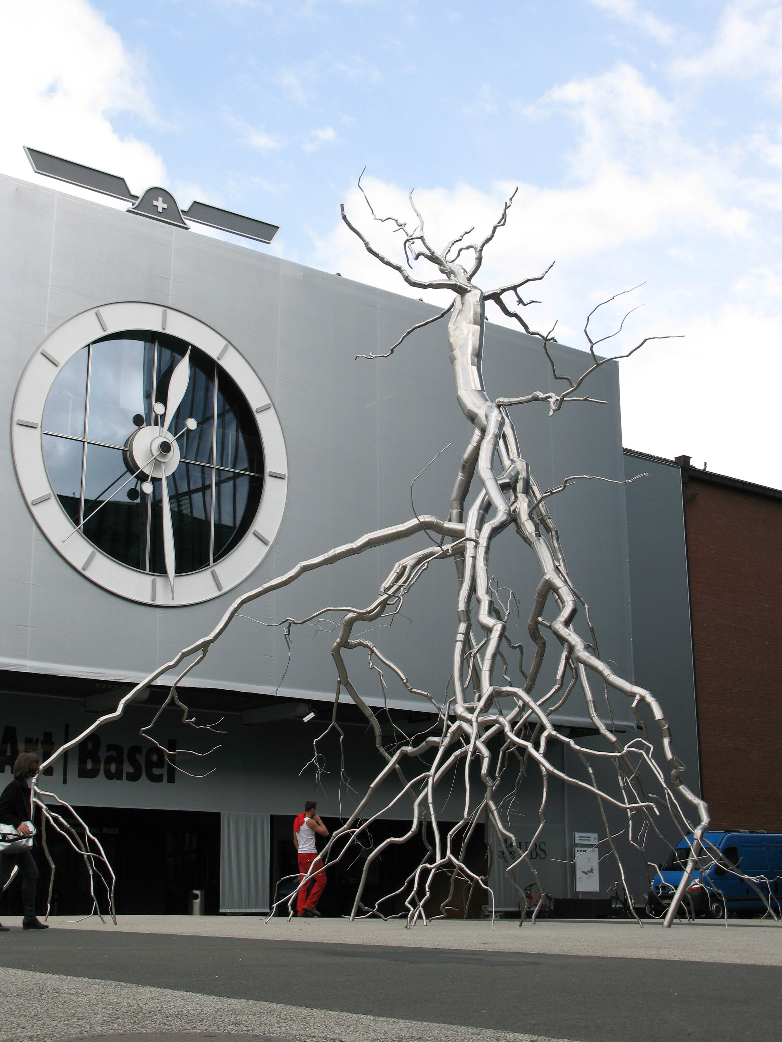  Inversion, 2008, Stainless steel, 42 x 35 feet   Inversion&nbsp;  was originally created for the Public Art Projects for Art Basel 39, Basel, Switzerland 2008 and then exhibited at Den Haag Sculptuur 2008, The Hague. &nbsp;  Inversion  &nbsp;is the 