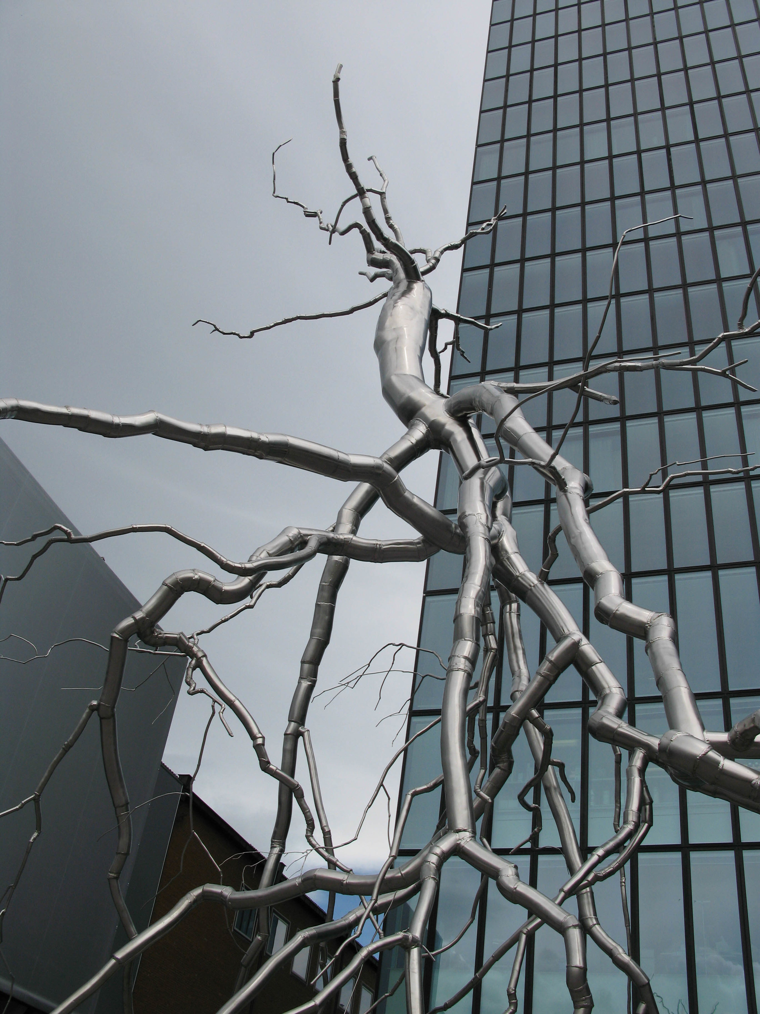  Inversion, 2008, Stainless steel, 42 x 35 feet   Inversion&nbsp;  was originally created for the Public Art Projects for Art Basel 39, Basel, Switzerland 2008 and then exhibited at Den Haag Sculptuur 2008, The Hague. &nbsp;  Inversion  &nbsp;is the 