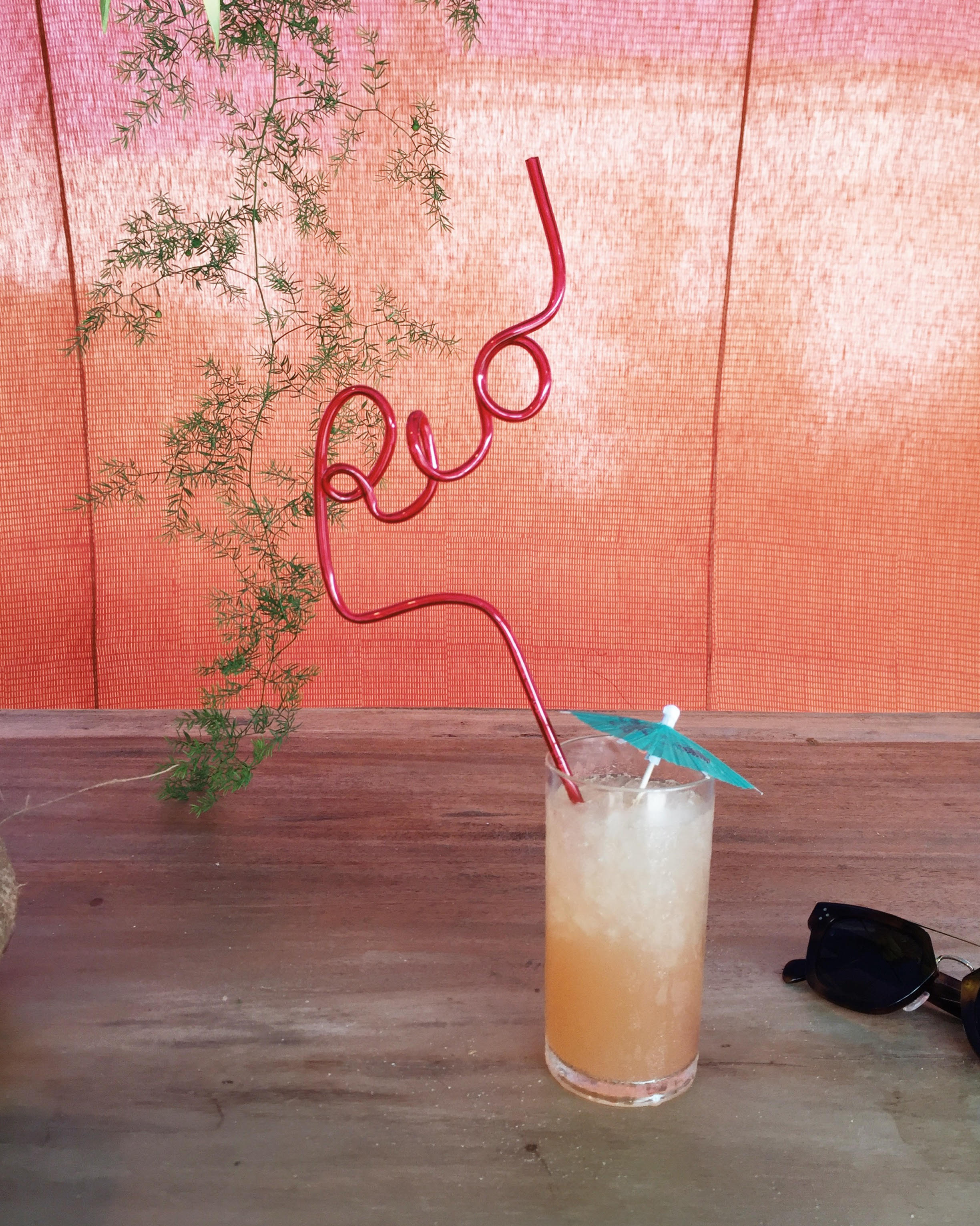 "Rio" straws are a must for every Olympics party. 