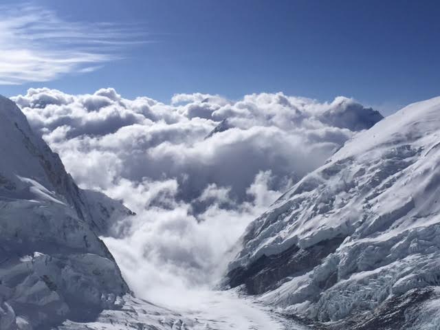 View from 23,500 ft