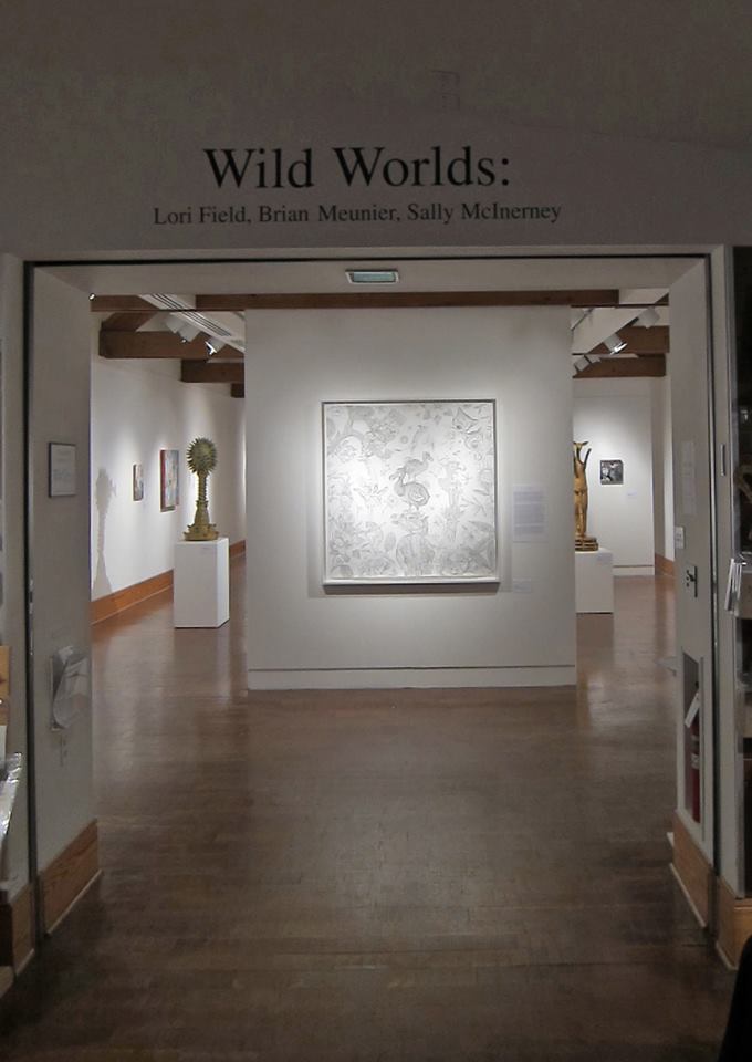 Wild Worlds, Noyes Museum of Art 2013
