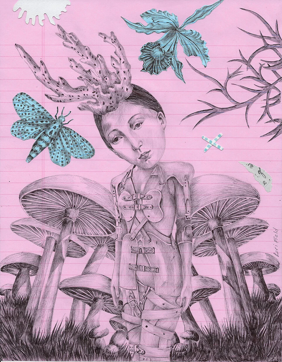 Warrior Amongst the Toxic Mushrooms