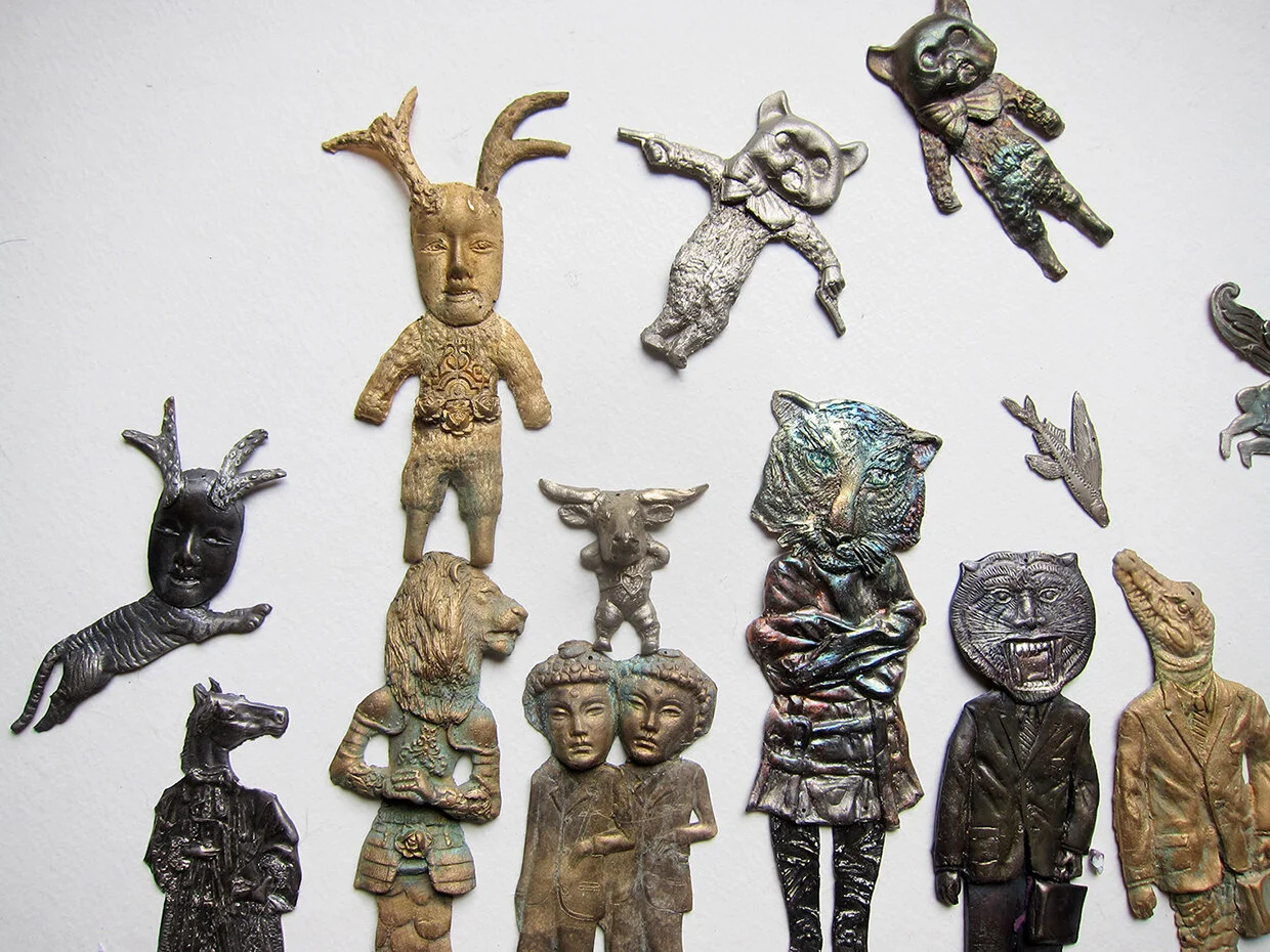 Neofeudalism installation (detail)