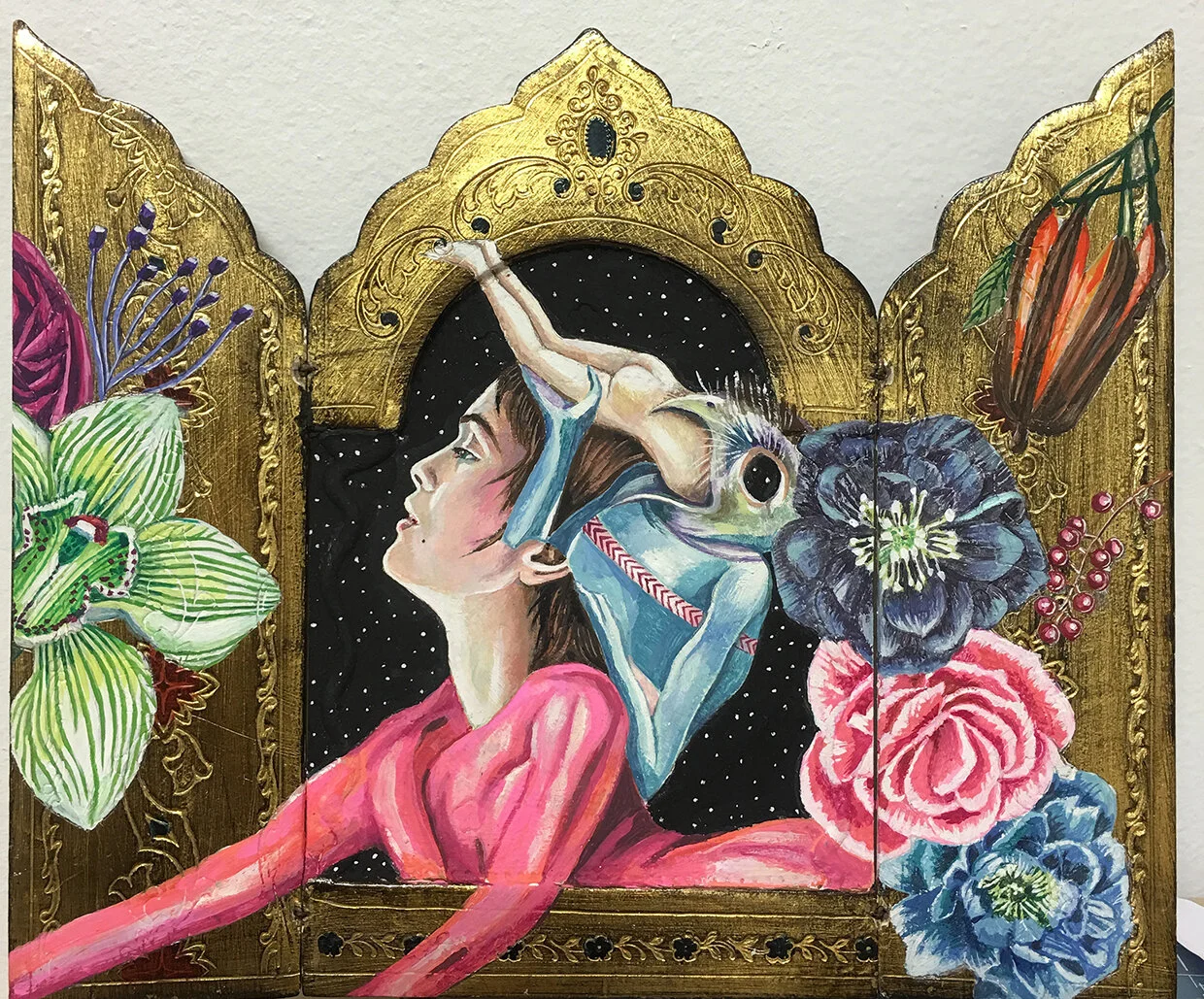 Pinky in the Garden of Earthly Delights