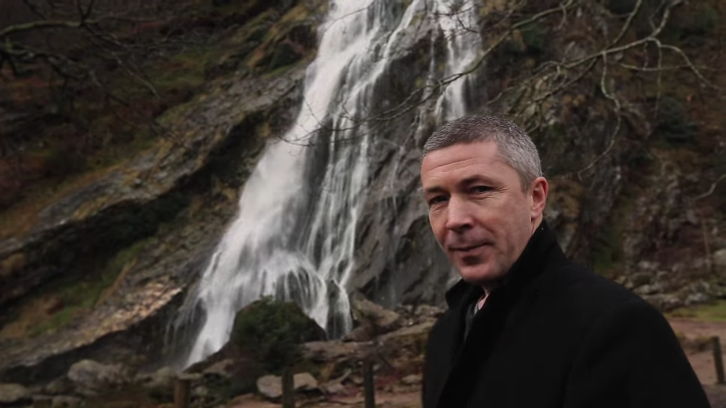 Aiden Gillen Goes to the Waterfall