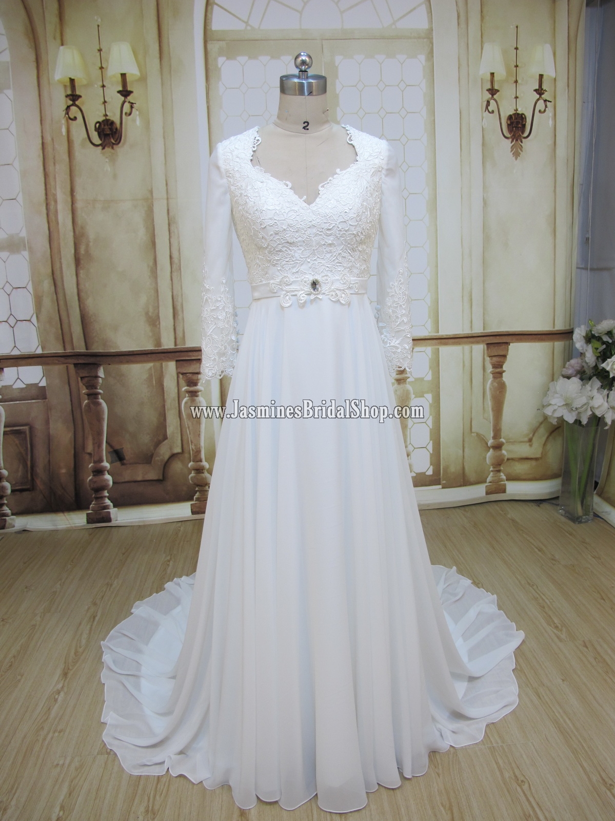 JBS team: Please approve the final photos! Bride: I love it! Thank you so much... We got a positive feedback once the bride received her dress: "Hi Irina:) I have just picked ut the dress, and its beautiful. " 