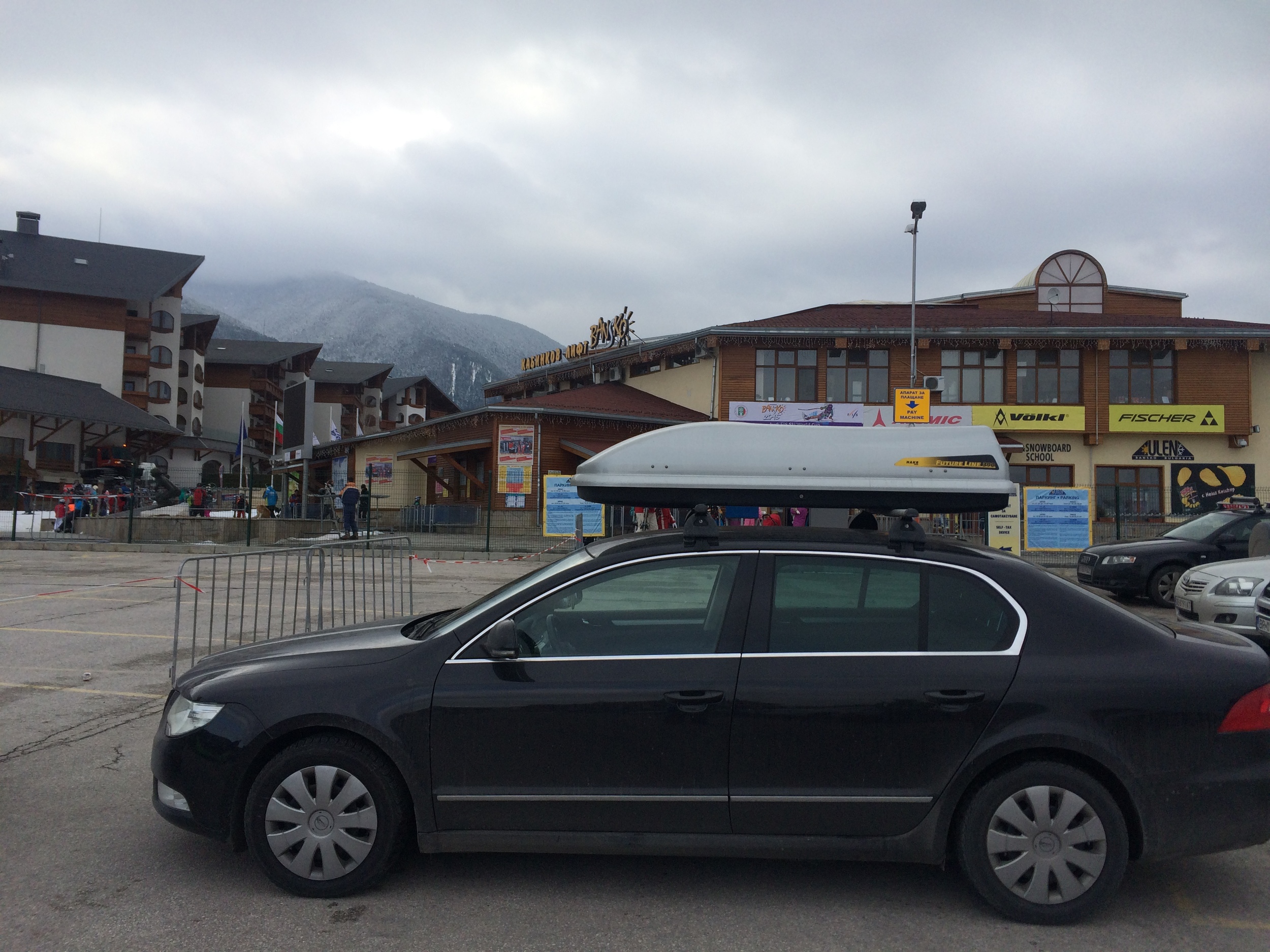  Skoda Superb cutie portbagaj auto 