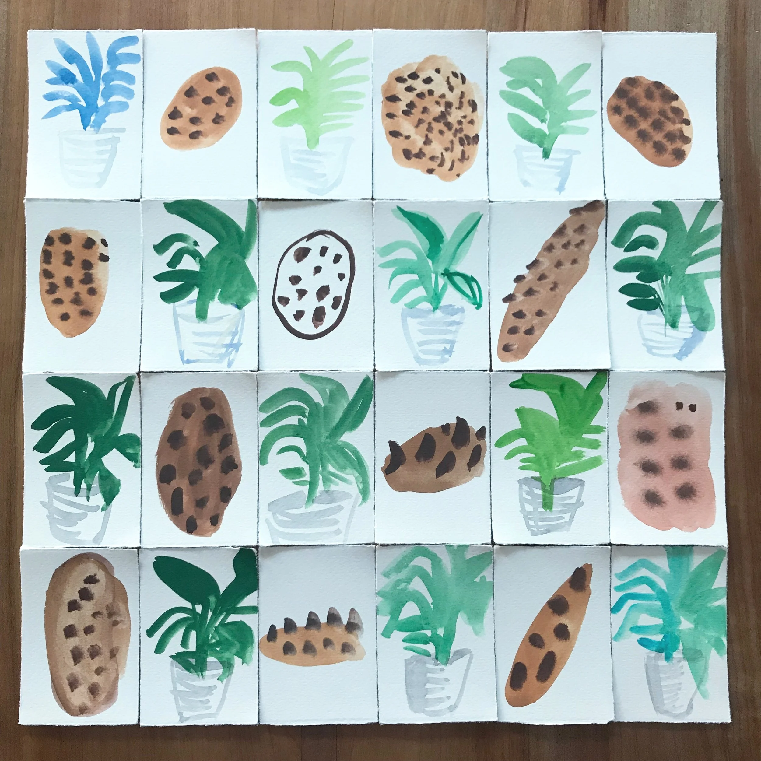 House Plants and Cookies