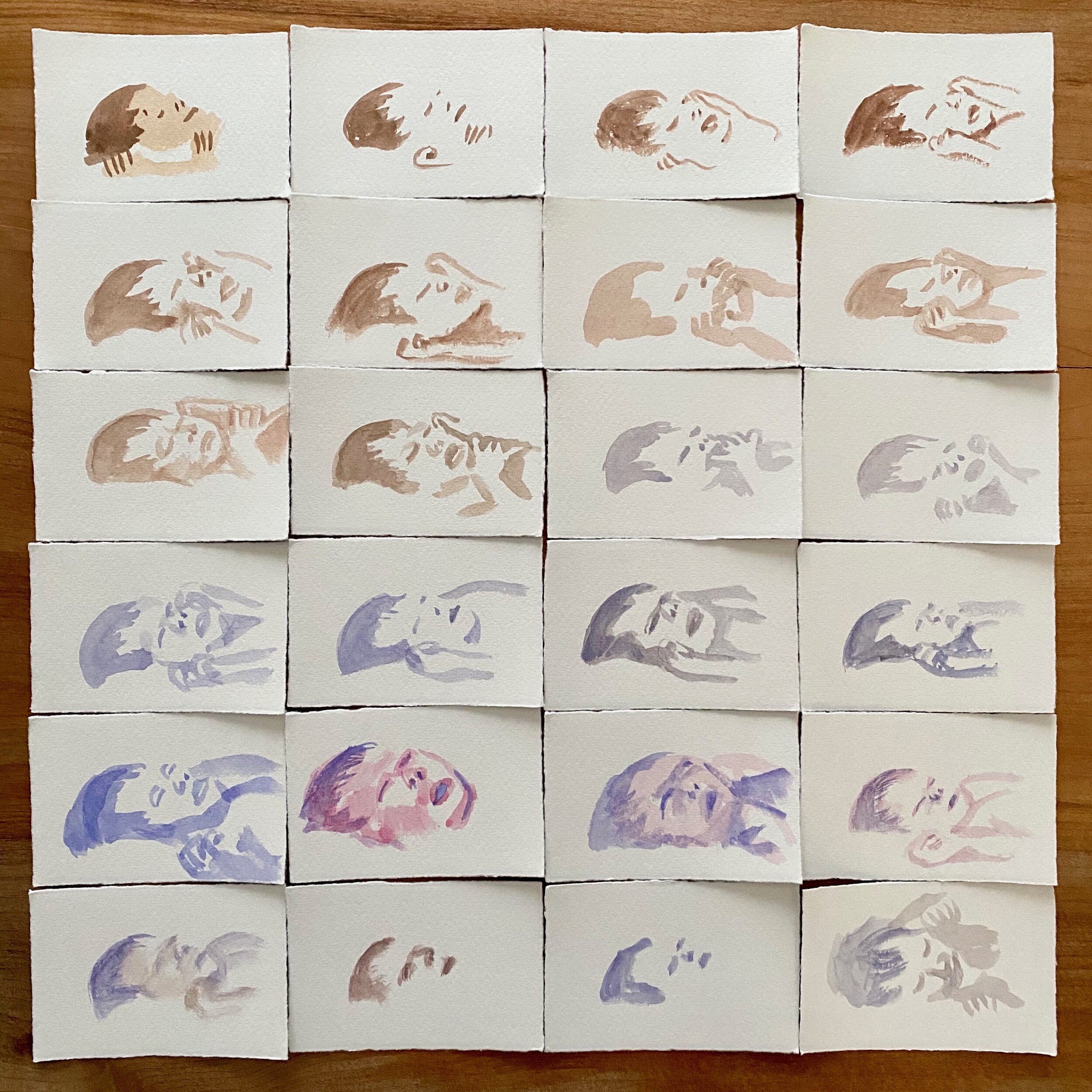  11/21/19 Violet Sleeping 