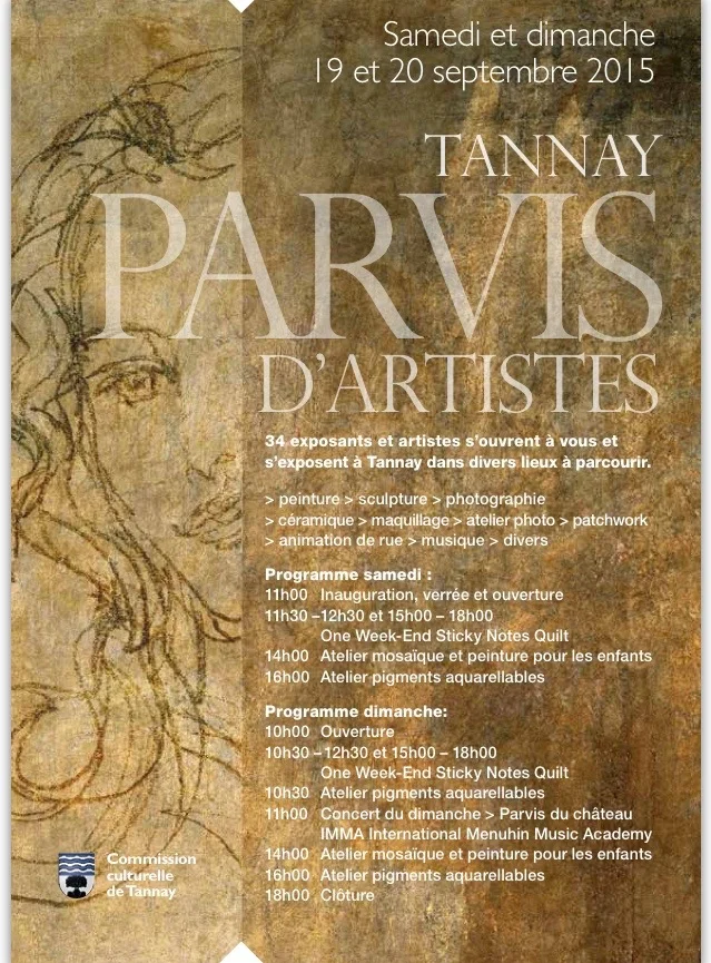 Parvis d'Artistes 2015, Tannay