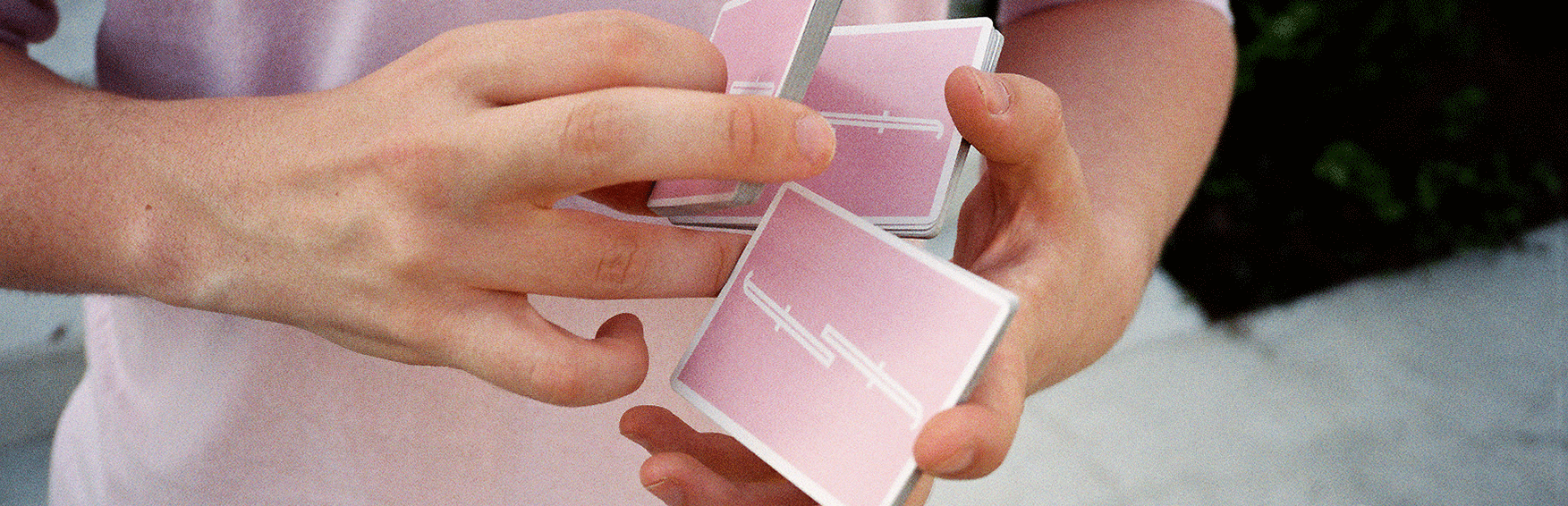 Pink Fontaines — FONTAINE CARDS
