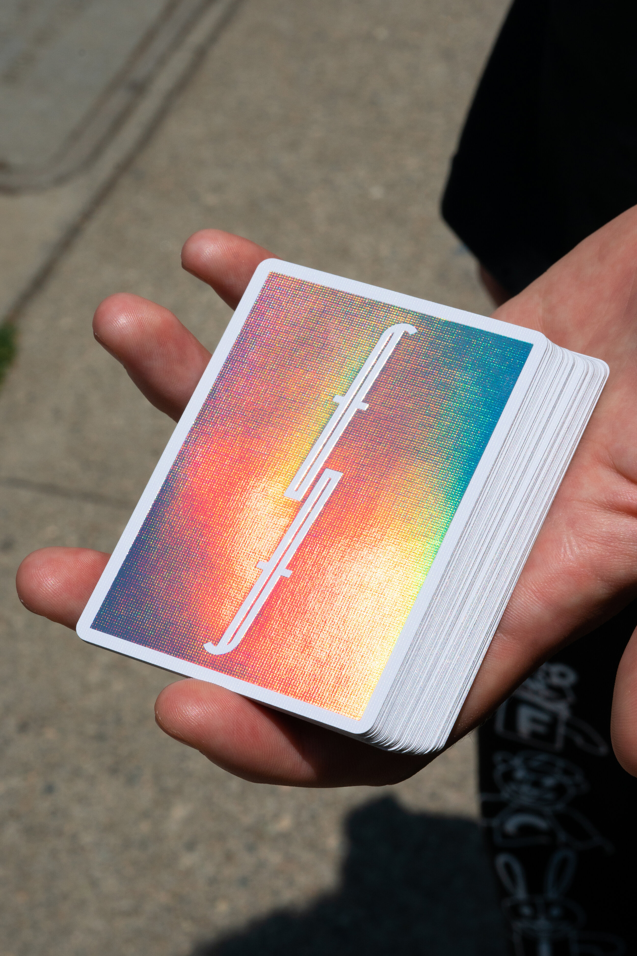 HOLOGRAPHIC FONTAINES — FONTAINE CARDS