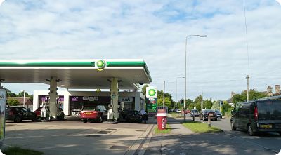 BP Garage no website