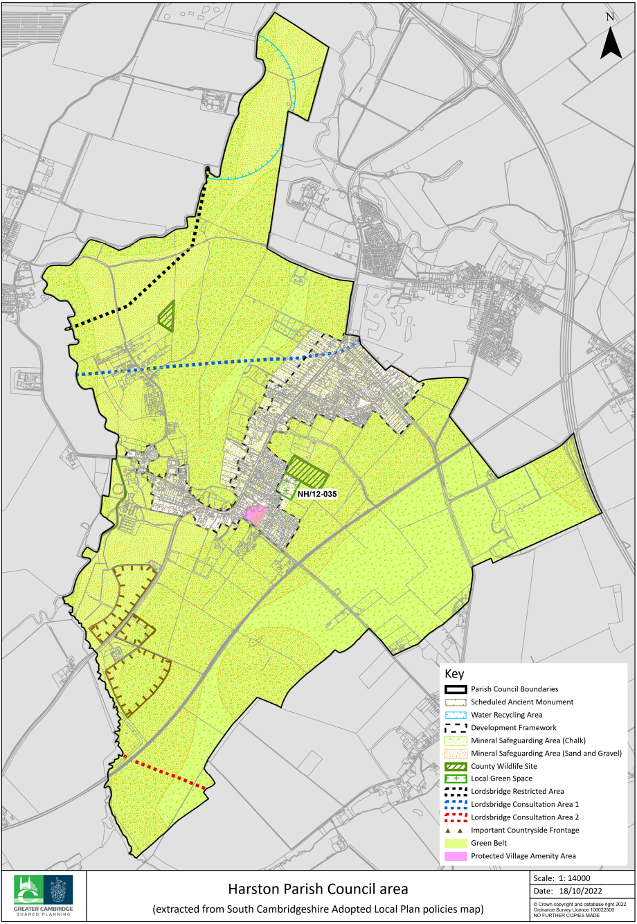 Evidence and Maps — Harston village website