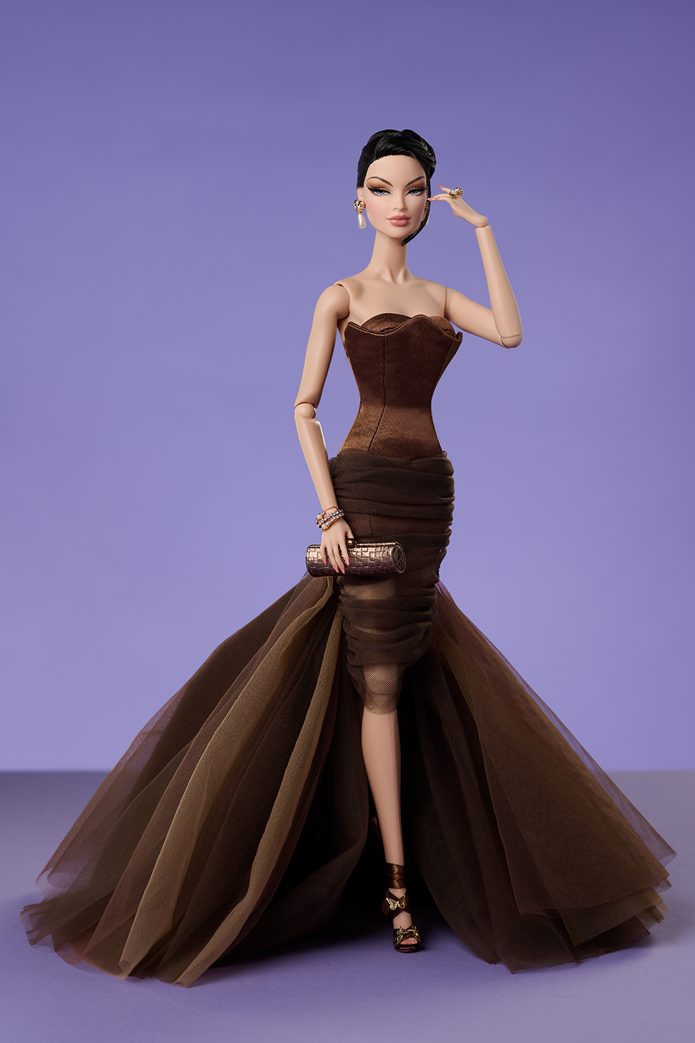 Au Chocolat  Véronique Perrin doll