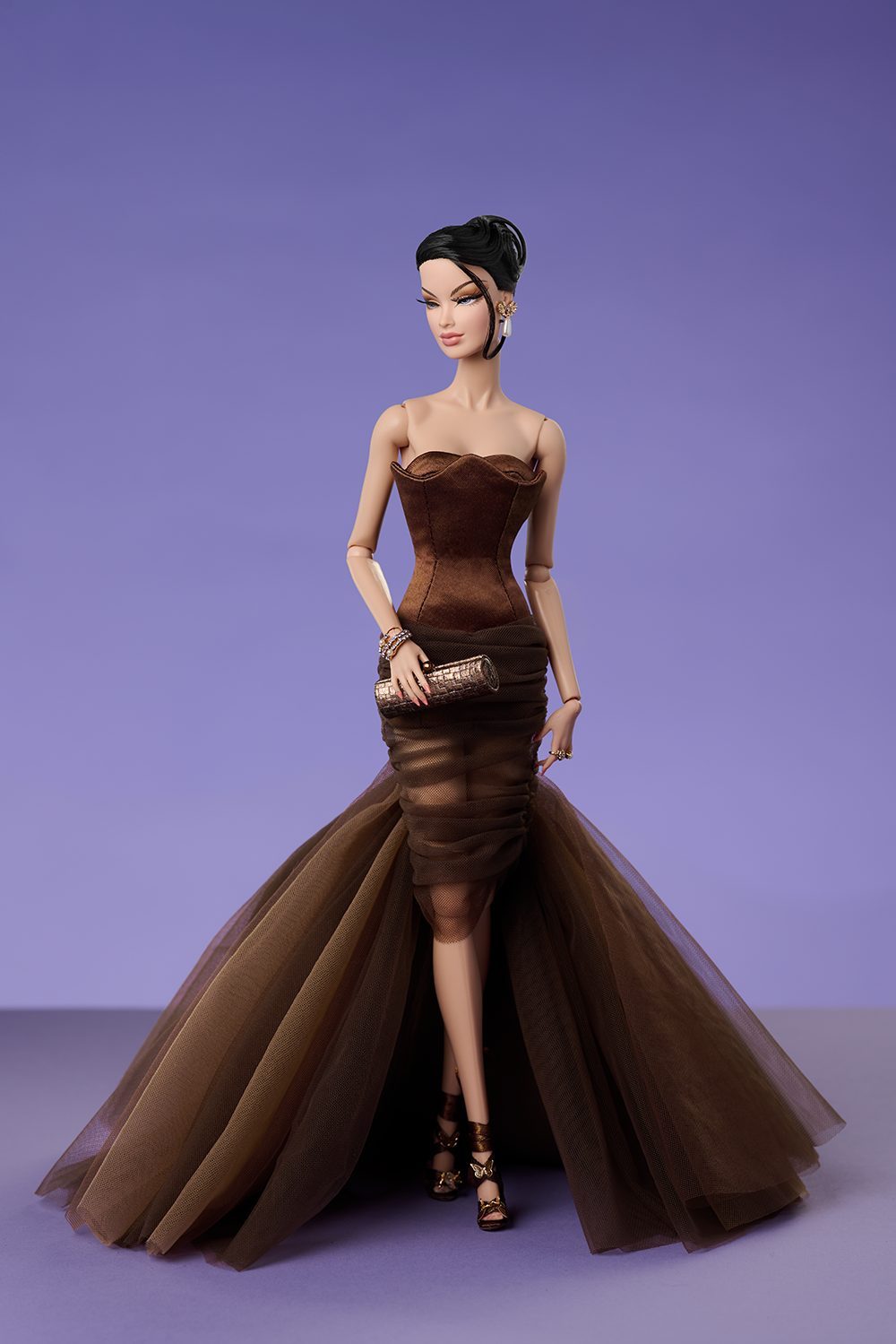 Au Chocolat  Véronique Perrin doll