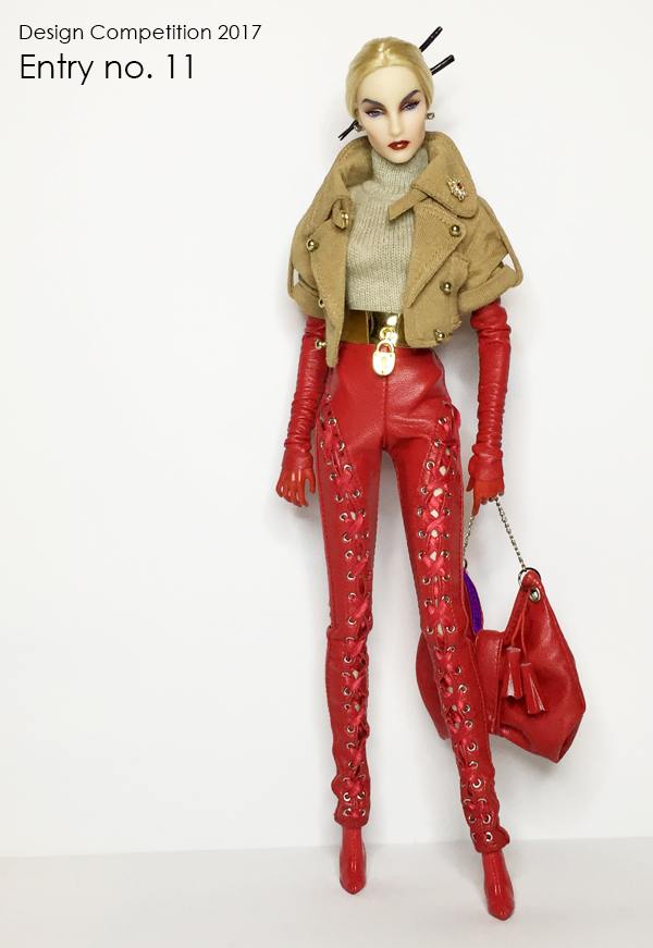 Fashion Royalty Elyse Jolie Outfit Red Boots Shoes Passion Week Integrity Doll