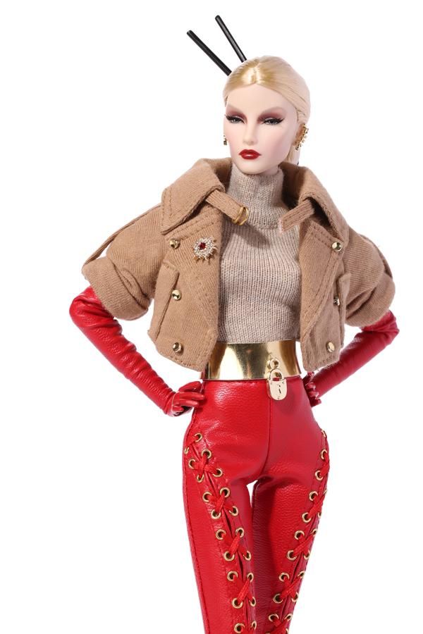 Fashion Royalty Elyse Jolie Outfit Red Boots Shoes Passion Week Integrity Doll