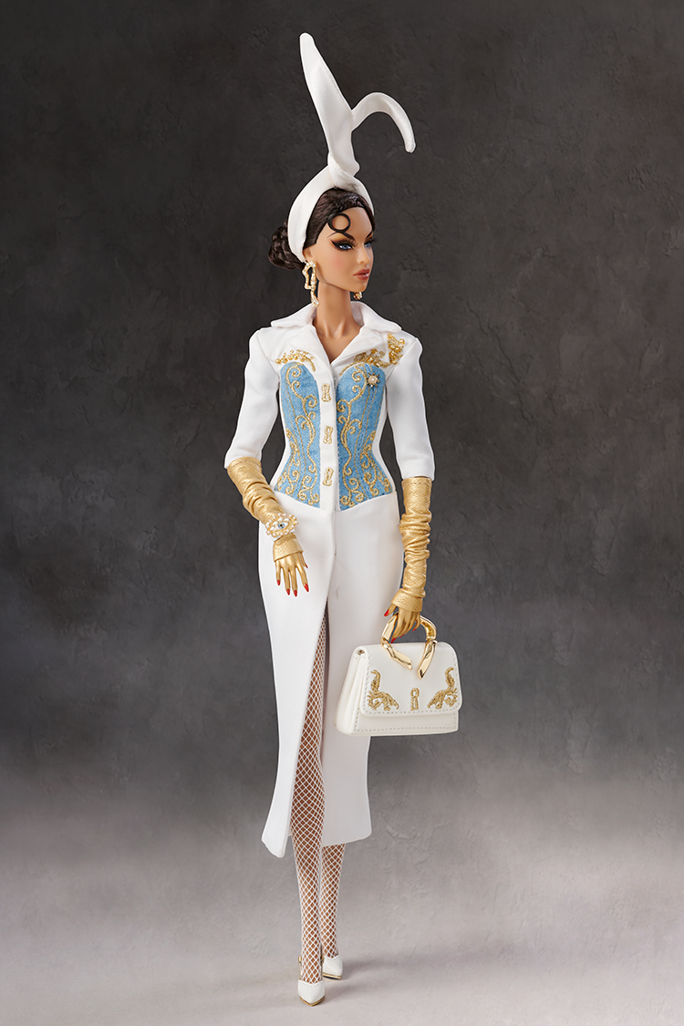 Fashion Royalty Purse, Handbag for Barbie doll, IT Doll, Rhinestone  designer bag