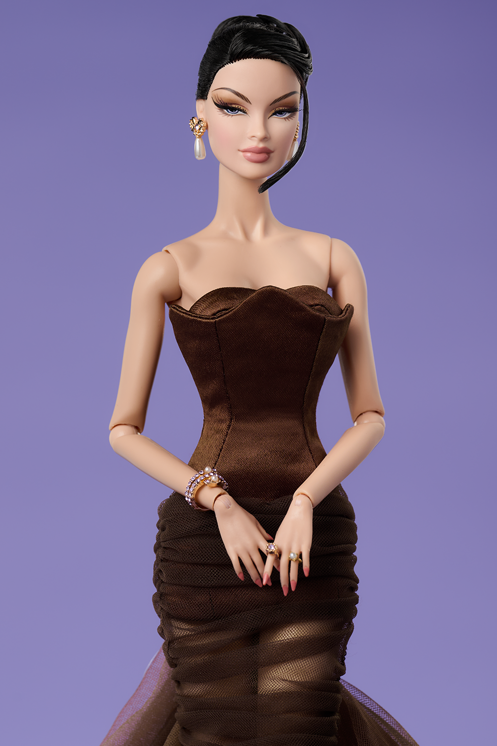 Au Chocolat  Véronique Perrin doll