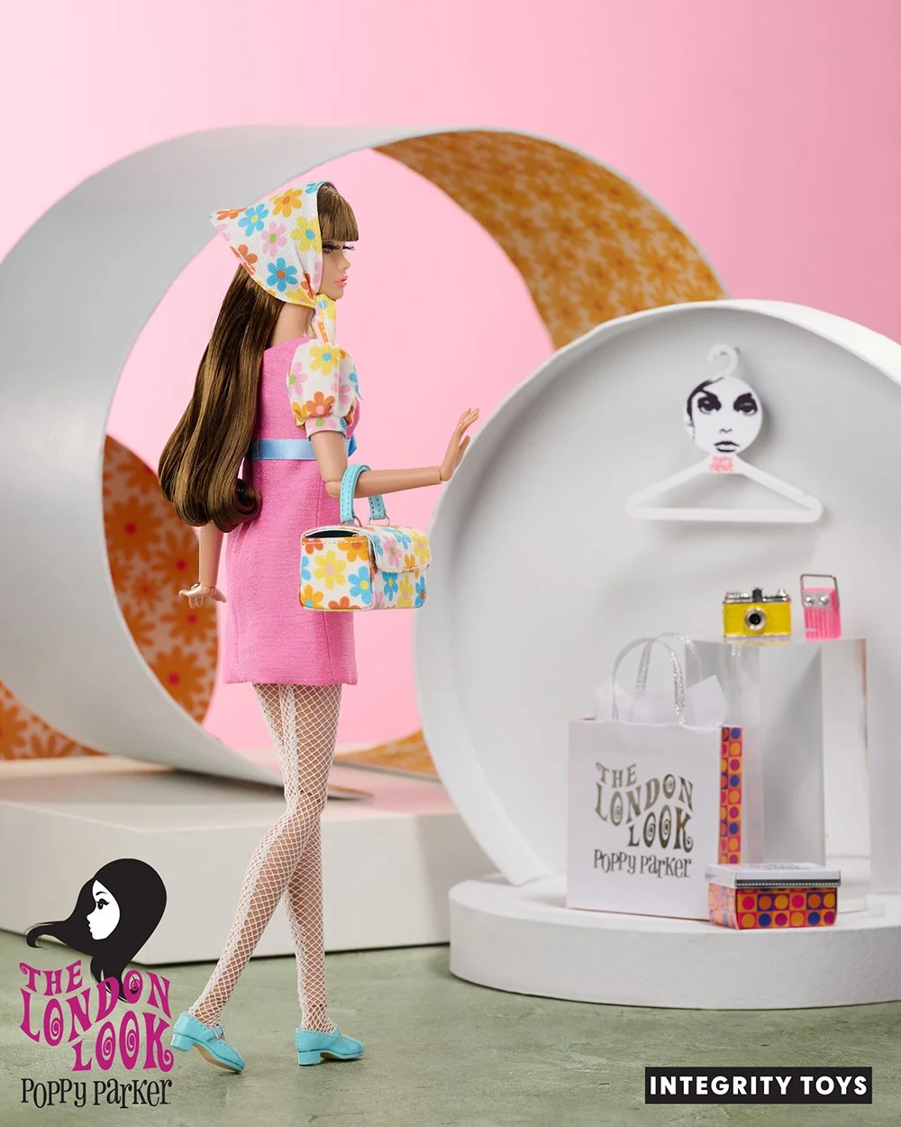 Too Much Poppy Parker Ginger Gilroy doll set