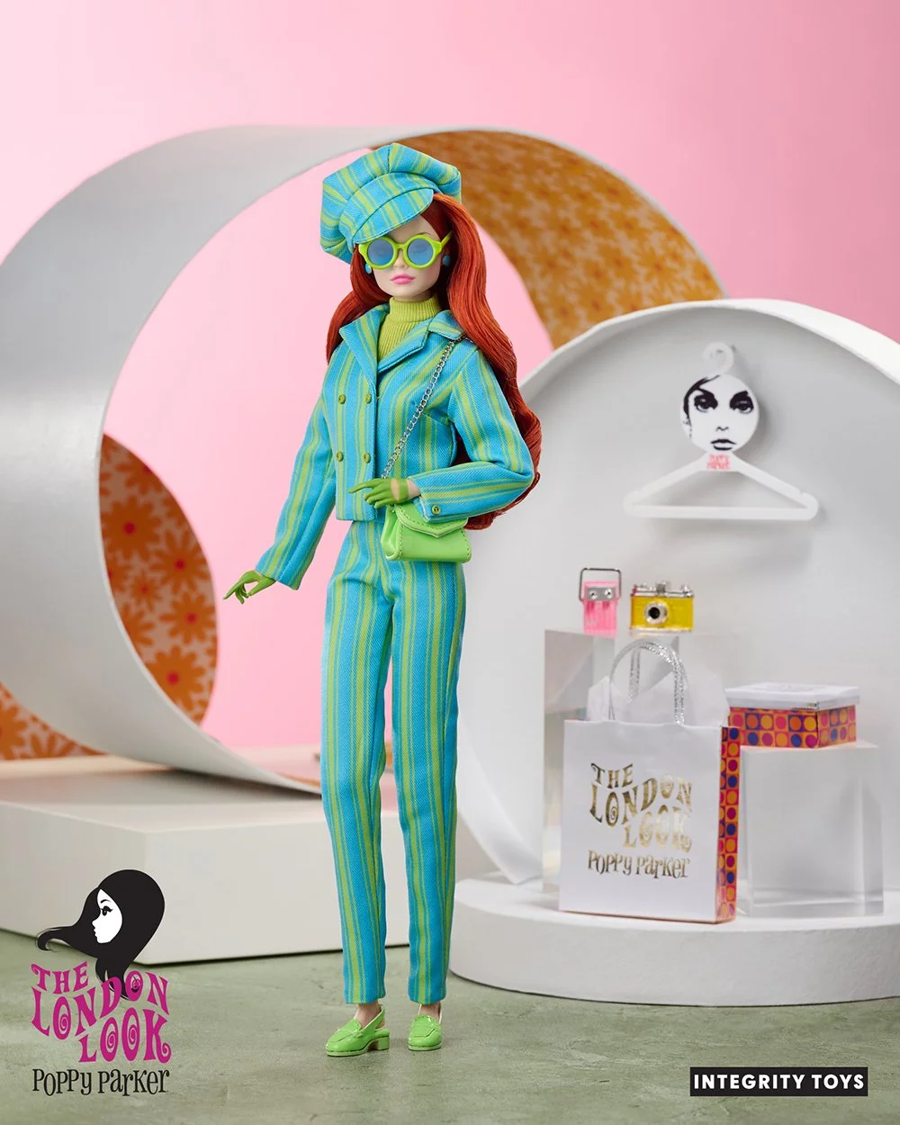 Too Much Poppy Parker Ginger Gilroy doll set