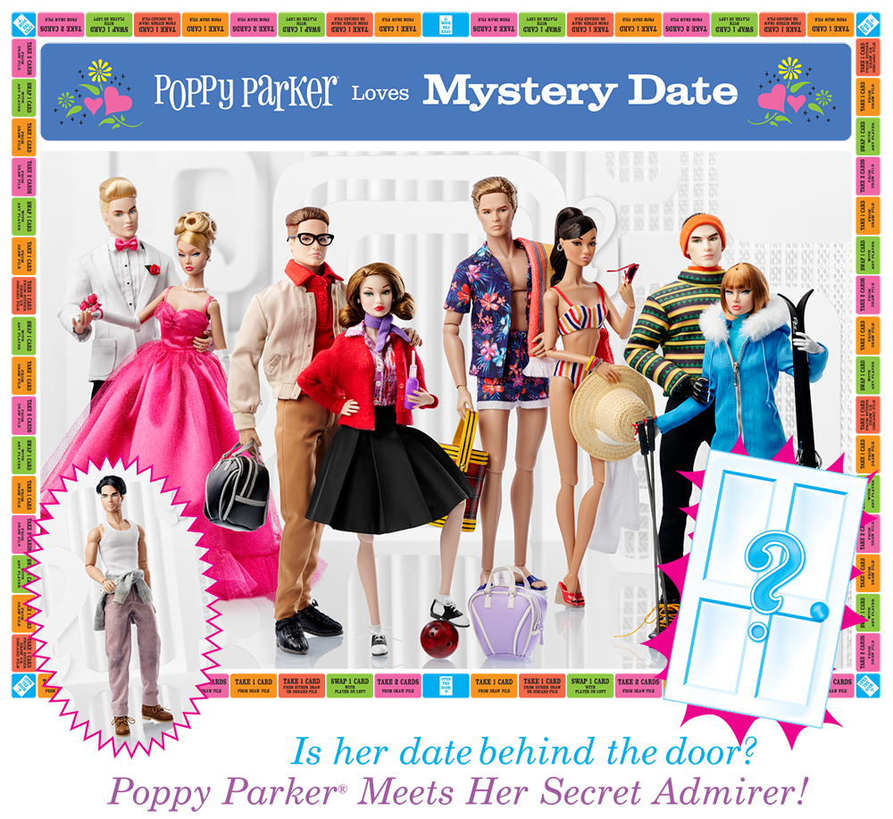 Poppy Parker Mystery Date doll collection