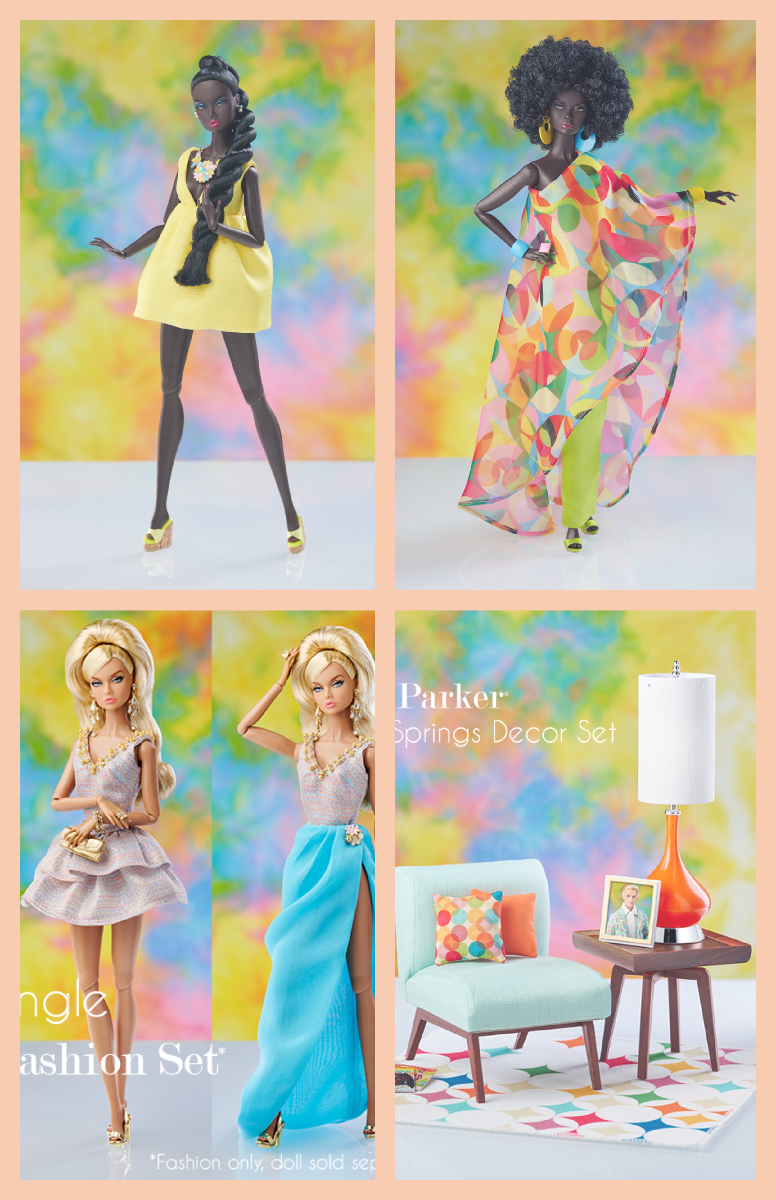 Poppy Parker Palm Springs Collection Part 2: The W Club / IT Direct sets —  Fashion Doll Chronicles