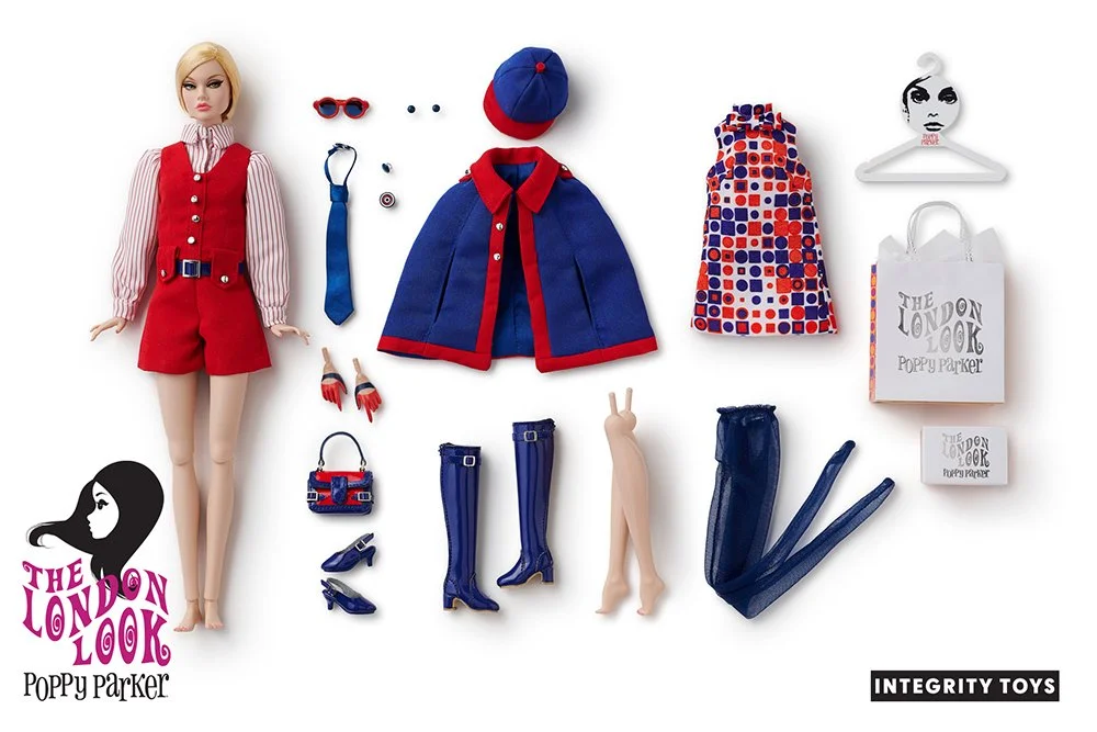 The Queen's English Poppy Parker doll and accessories
