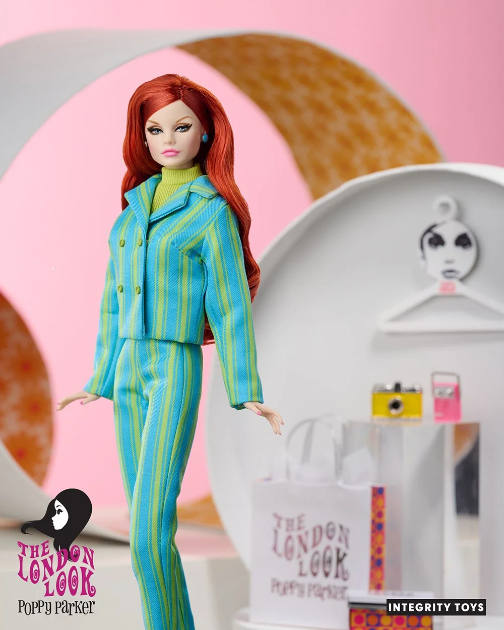 Too Much Poppy Parker Ginger Gilroy doll set