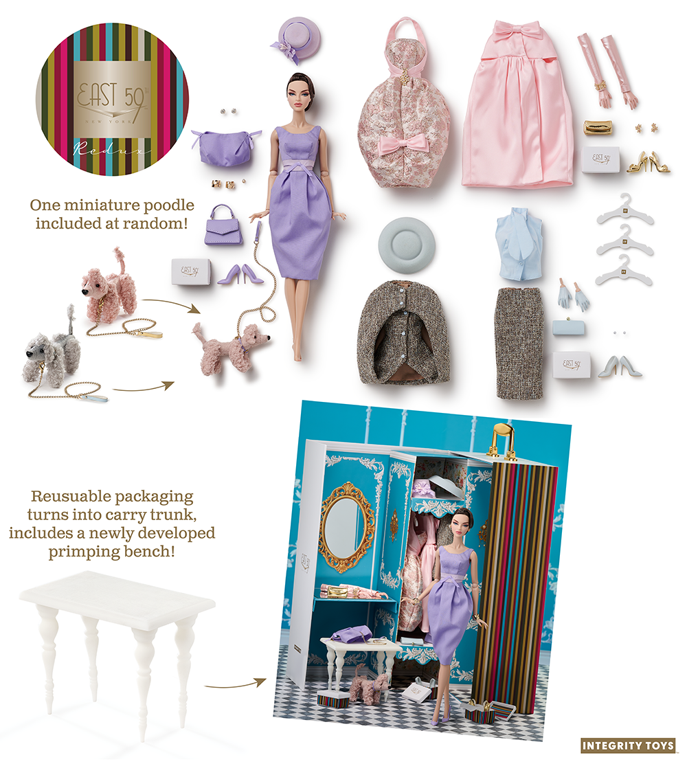 Arrivederci Paris  Luciana Zadra doll and accessories