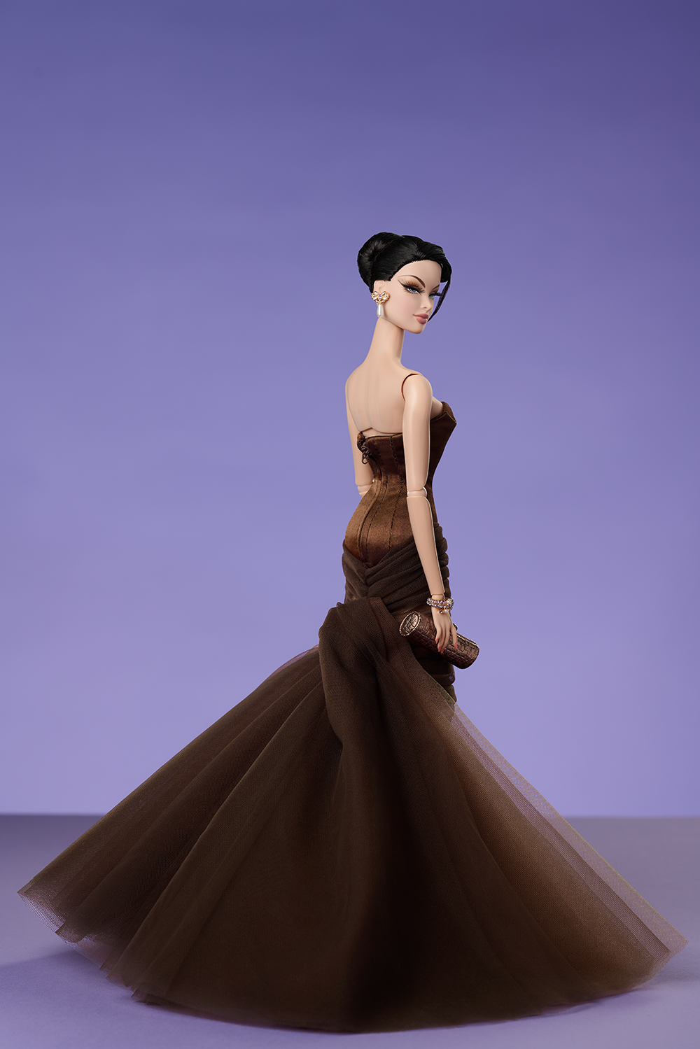 Au Chocolat  Véronique Perrin doll