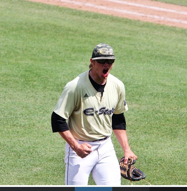 Jarrod Miller is currently a senior at Emporia State University. In 2014, he earned third-team all-conference and MIAA conference champion with 7 wins, 3.6 ERA and 77 strikeouts. Going into the 2015 season the ESU Hornets are ranked #6 nationally. He works as a personal trainer and occasionally lifts. Best lifts include a 405 lb. x2 back squat and 550 lb. deadlift. Impressive numbers for a sub 200 lb. lanky pitcher. When he’s not pitching he'll be found hunting, playing games on an Apple device or watching corny TV shows.