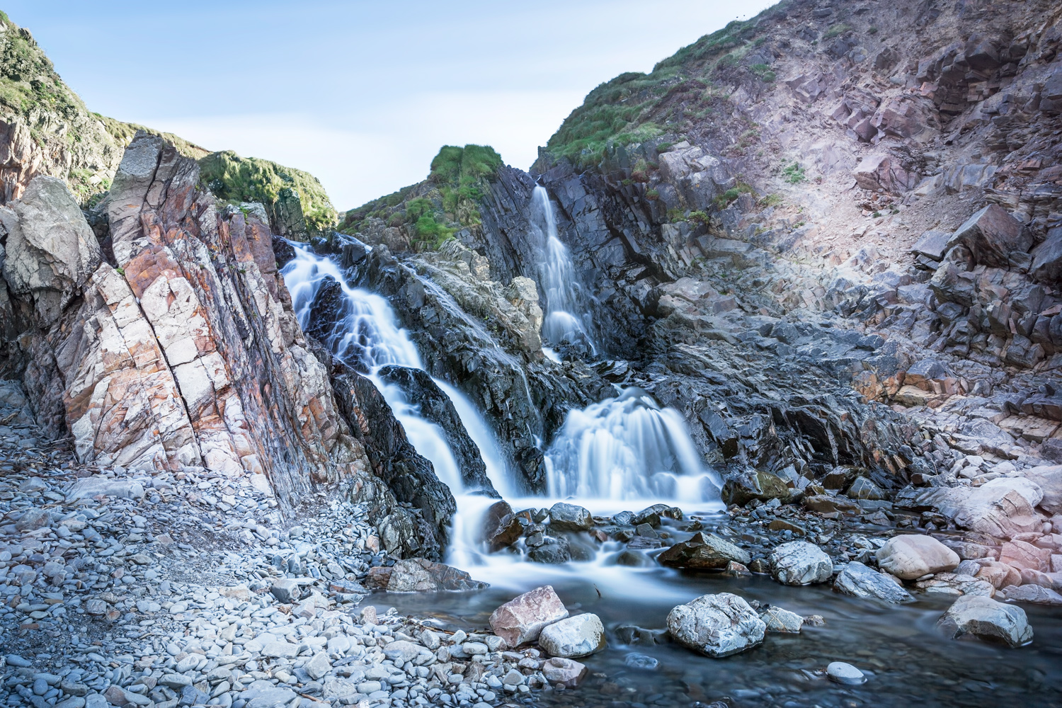 Cornish waterfall