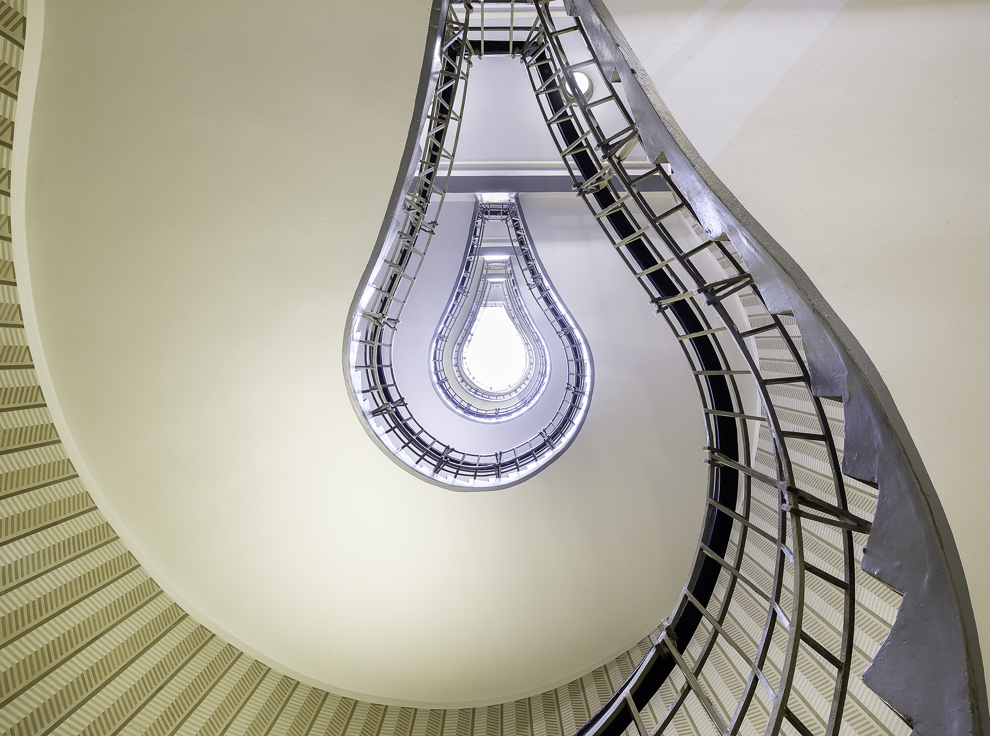 Light Bulb Staircase, Prague