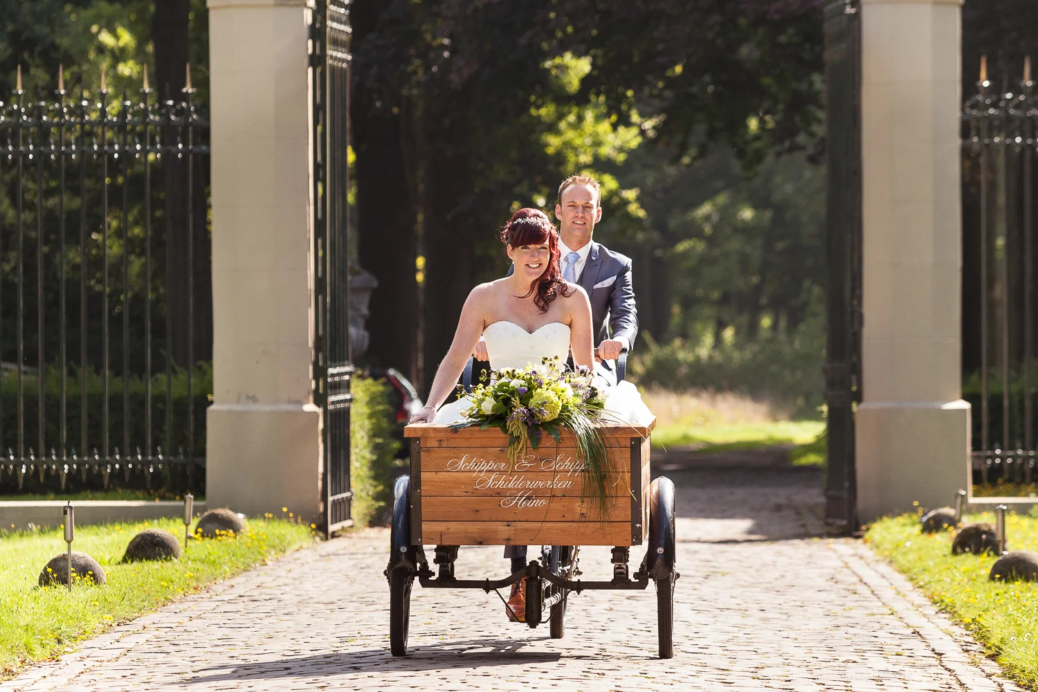 Sportieve trouw 'auto' !