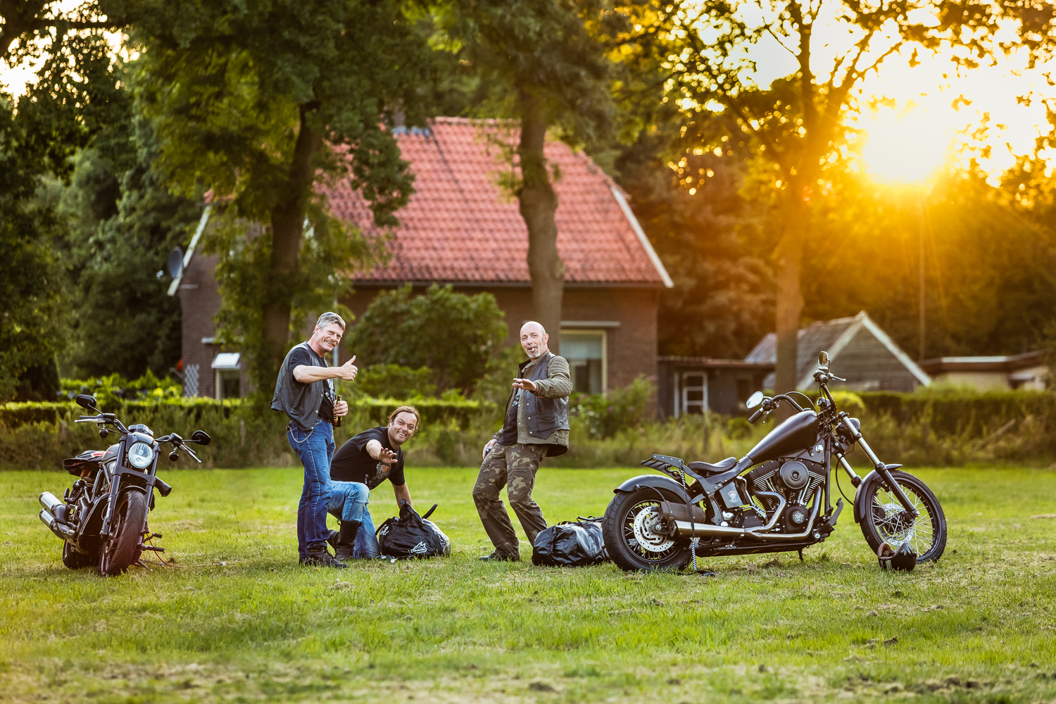 Inderdaad, Harleys zijn mooie machientjes!