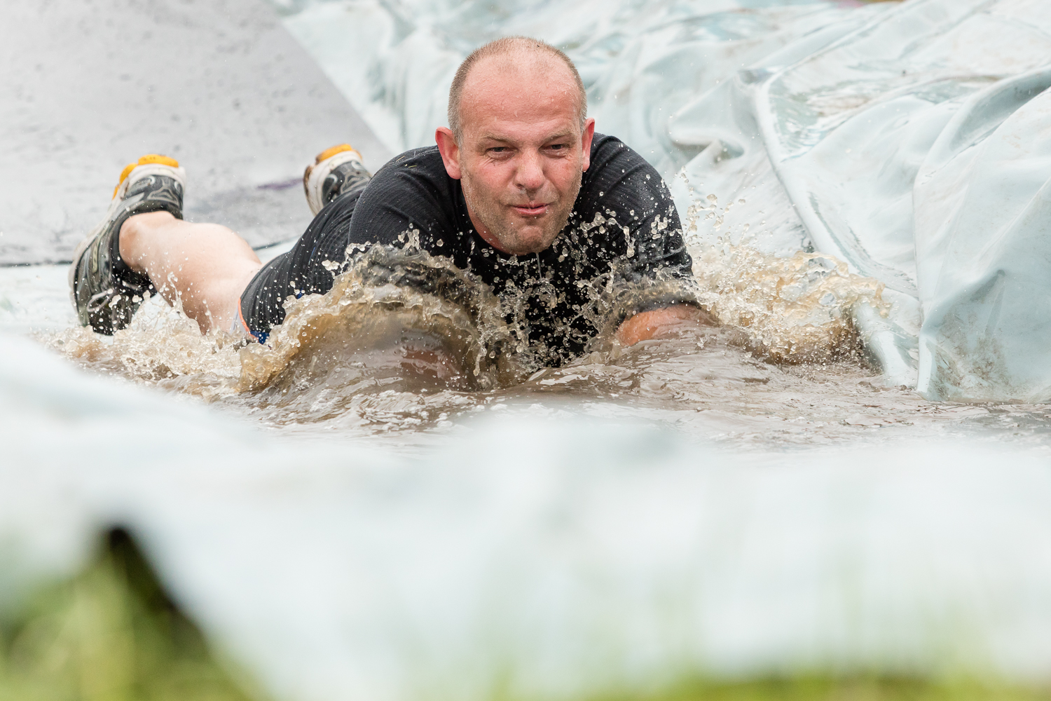 Een veelzijdige Heinoër op driekwart van het parcours op weg naar de finish.
