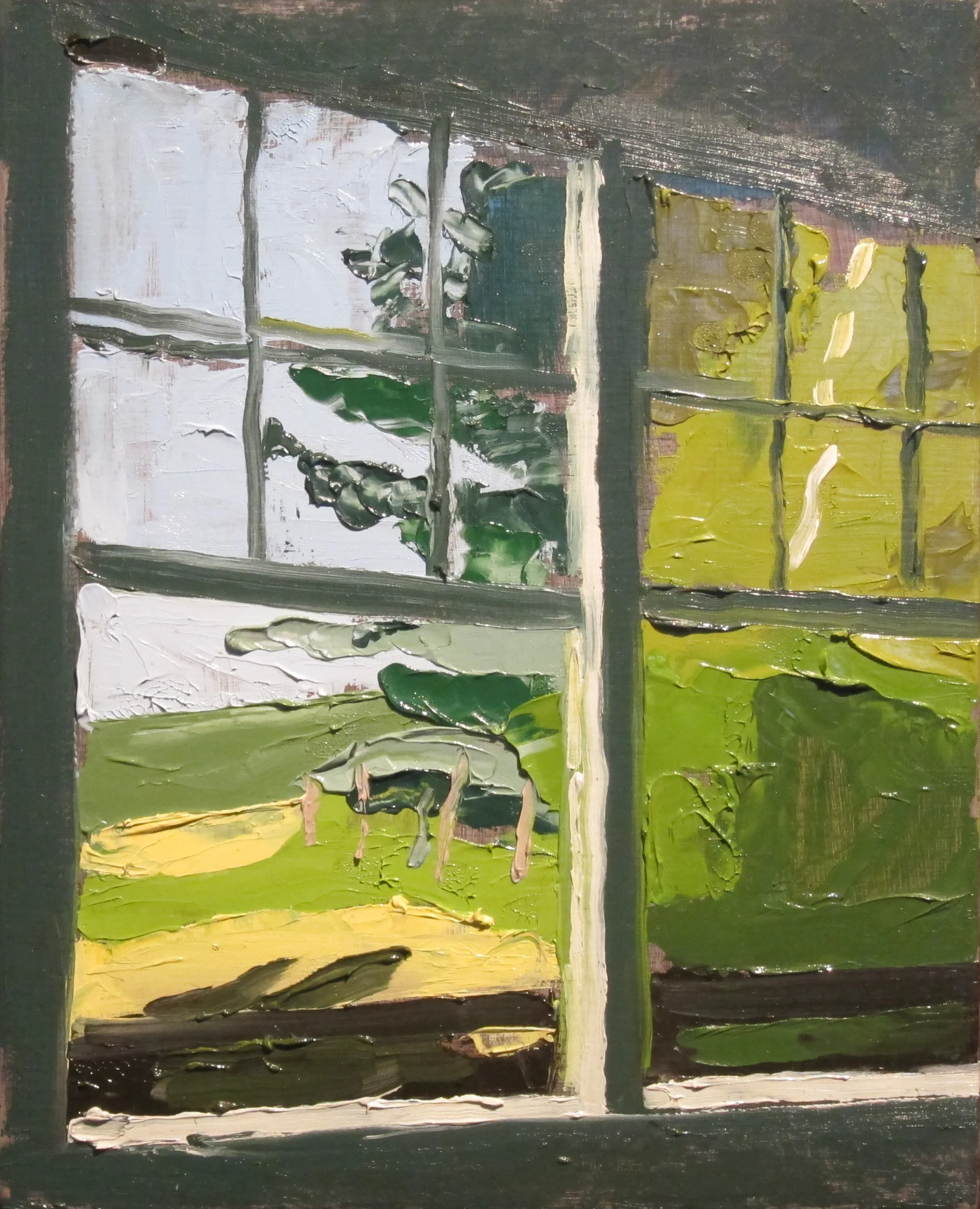 Through the window
