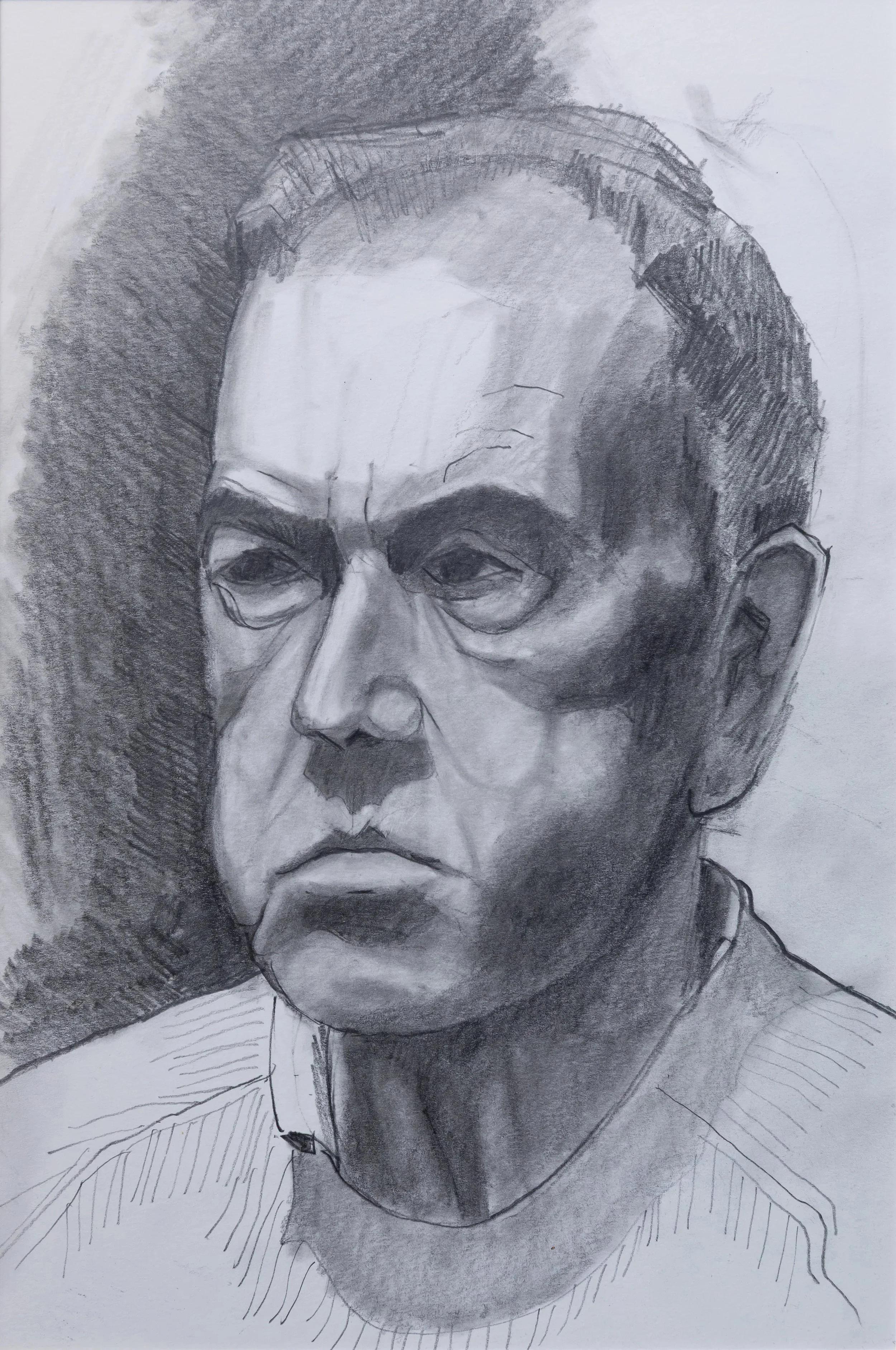 Head of a man
Pencil