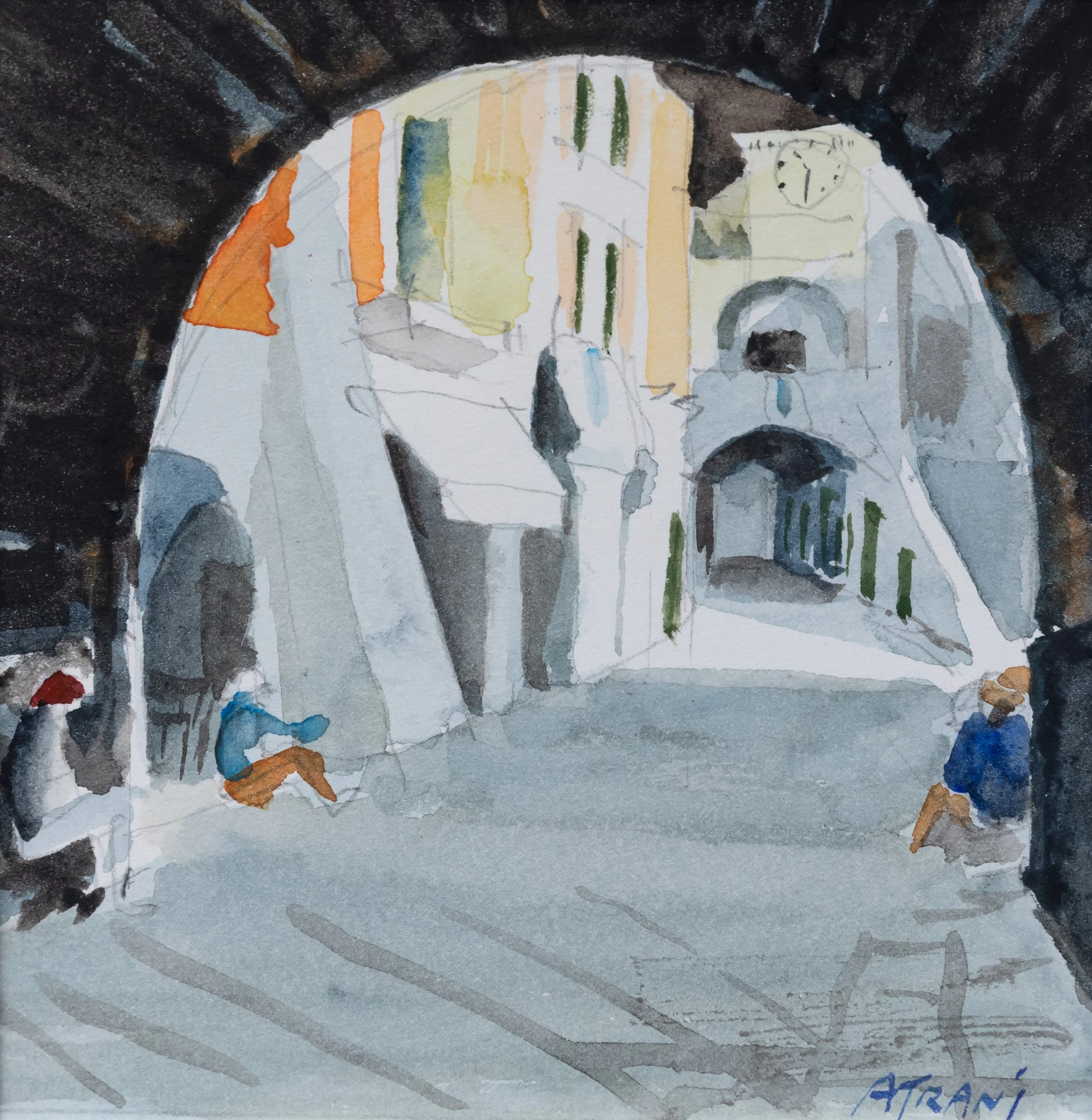 Arch into the square