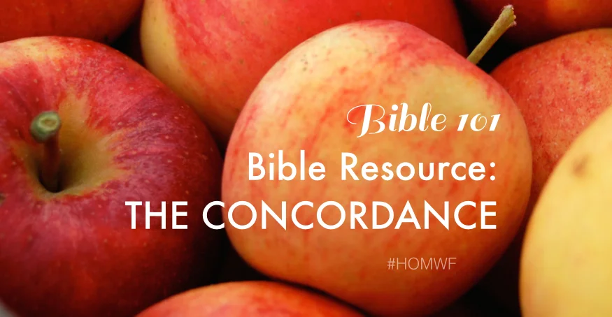 Bible Resource: A Concordance