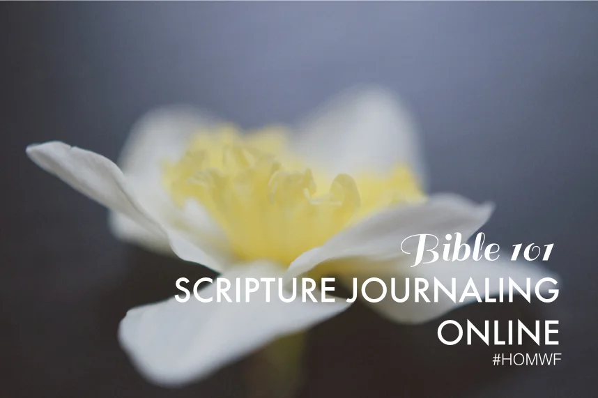 How to Create an Online Scripture Journal