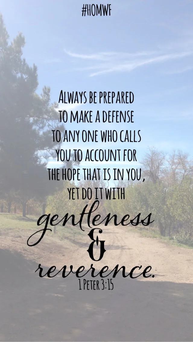 Art for the Heart // 1 Peter 3:15