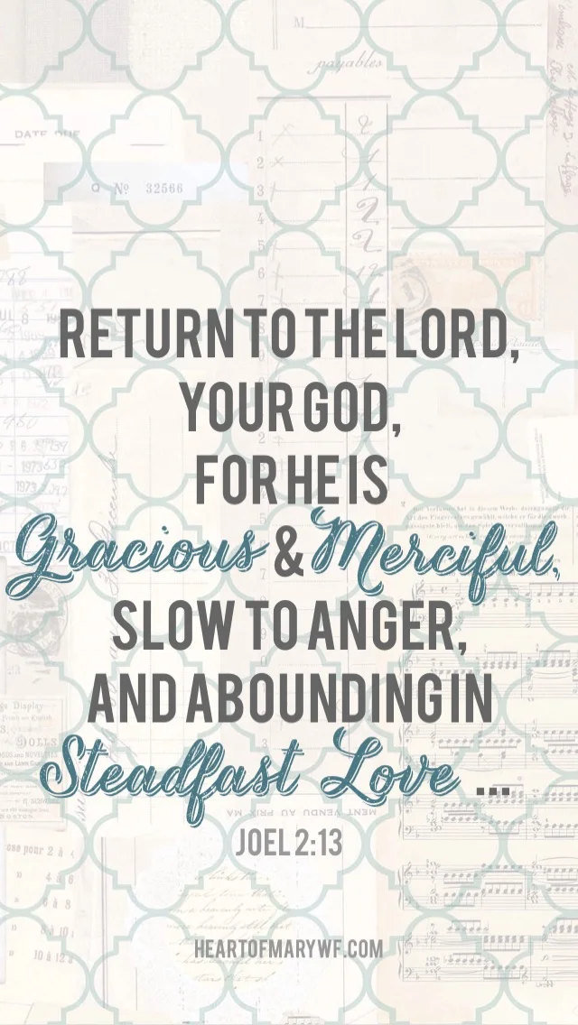 Art for the Heart/Joel 2:13