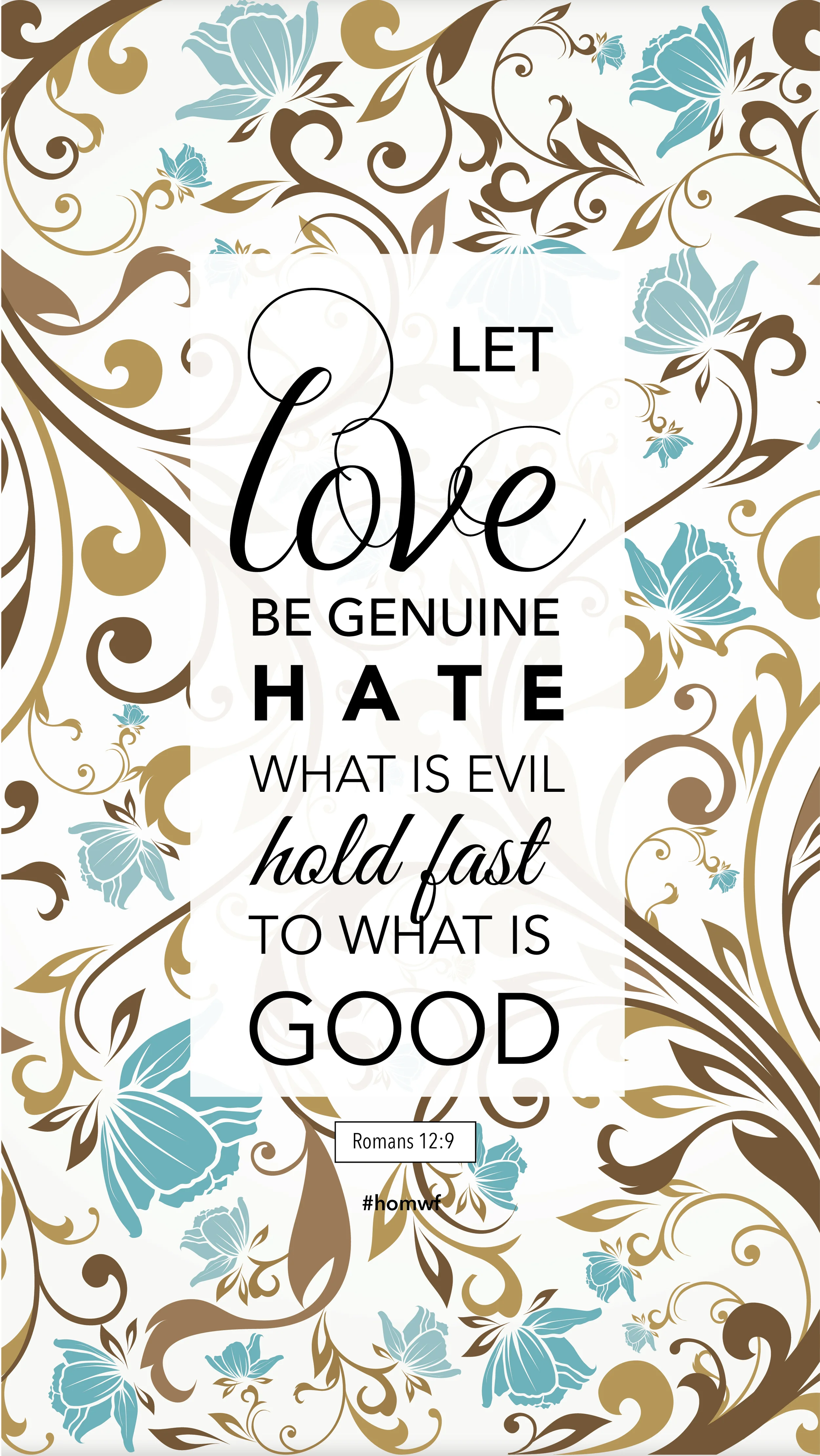 Art for the Heart //  Romans 12:9