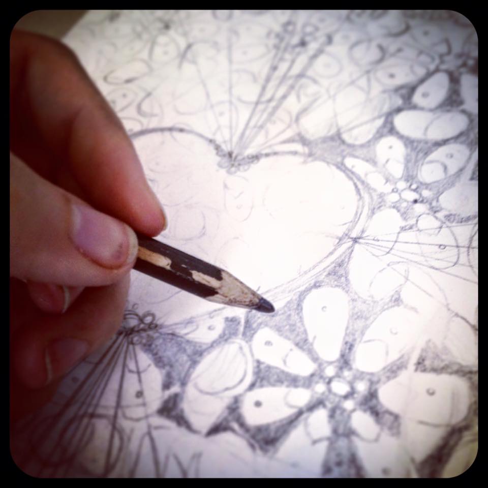 Day 5: Yet another layer of details and extra shading for depth... it's a slow, meticulous process but it will pay off in the long run.