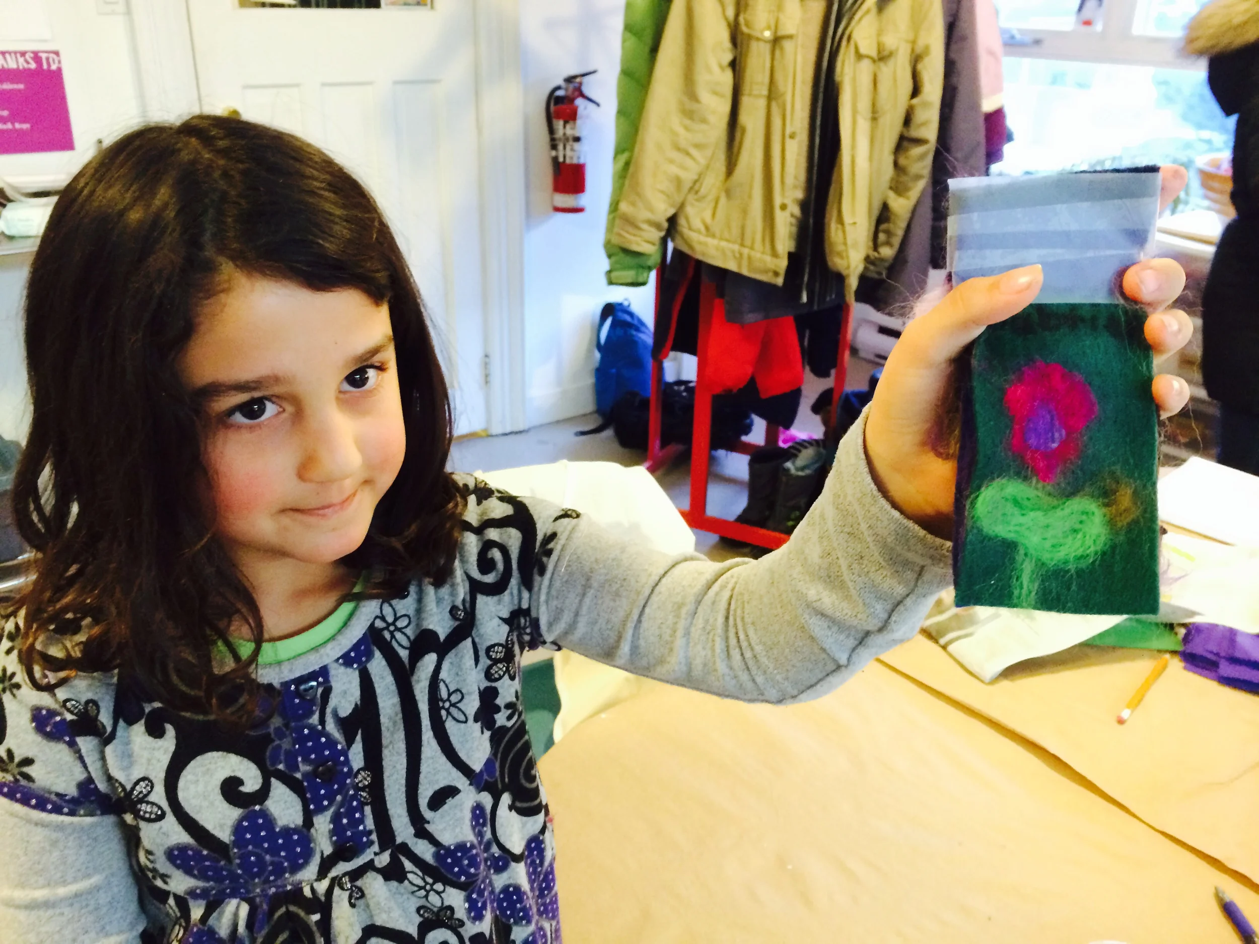 Fantastic felted book!